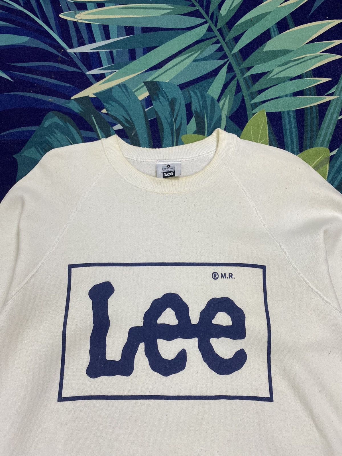 Lee × Vintage VINTAGE LEE MADE IN USA BIG LOGO SWEATSHIRT Size US L / EU 52-54 / 3 - 2 Thumbnail