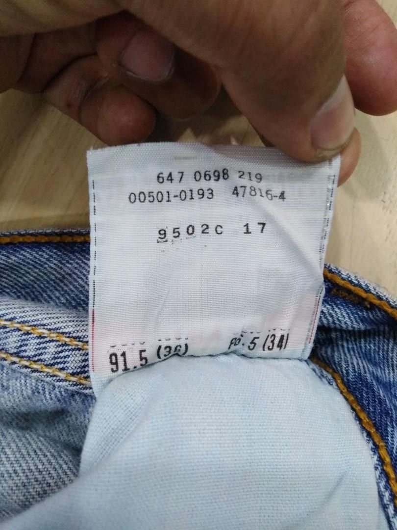 Levi's Custom Levi’s 501 USA Flag Print – Reworked by G Rags 72 Size US 35 - 8 Thumbnail