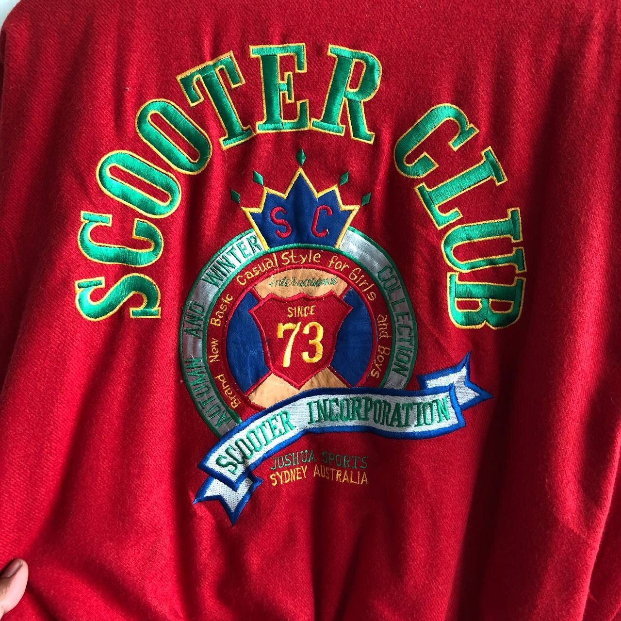 Vintage Vintage 90’s Scooter Club Joshua Berger Jacket Size US S / EU 44-46 / 1 - 3 Thumbnail