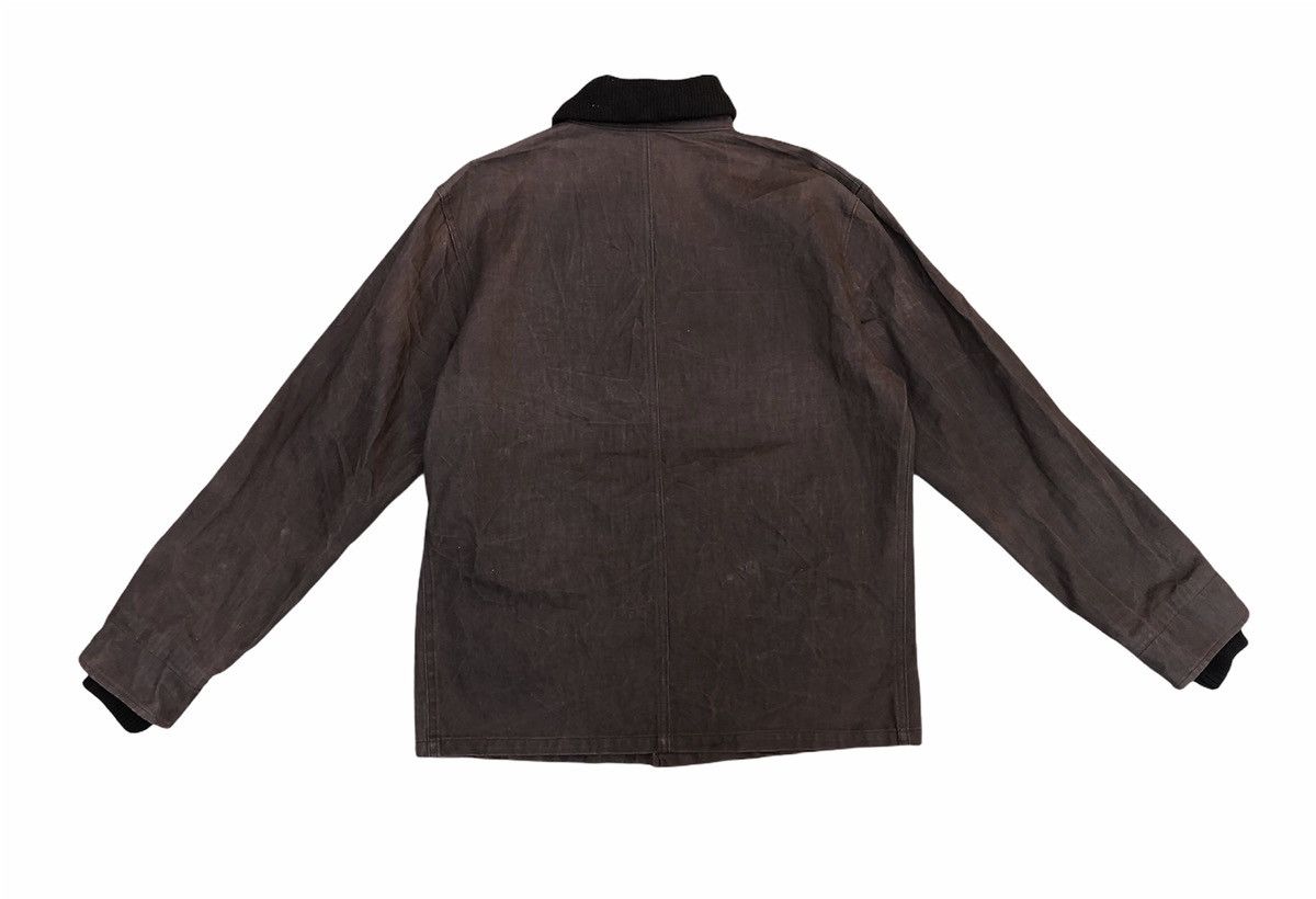 Japanese Brand × Takeo Kikuchi Takeo Kikuchi Wax Coated Shawl Collar Jacket Size US M / EU 48-50 / 2 - 8 Thumbnail