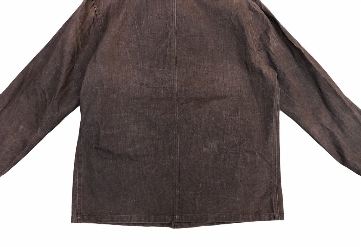 Japanese Brand × Takeo Kikuchi Takeo Kikuchi Wax Coated Shawl Collar Jacket Size US M / EU 48-50 / 2 - 10 Thumbnail