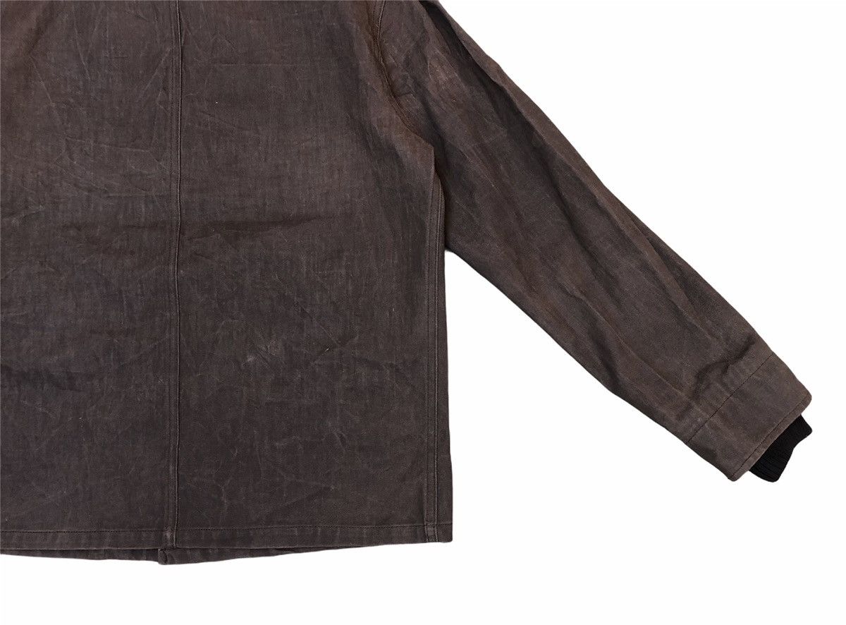 Japanese Brand × Takeo Kikuchi Takeo Kikuchi Wax Coated Shawl Collar Jacket Size US M / EU 48-50 / 2 - 11 Thumbnail