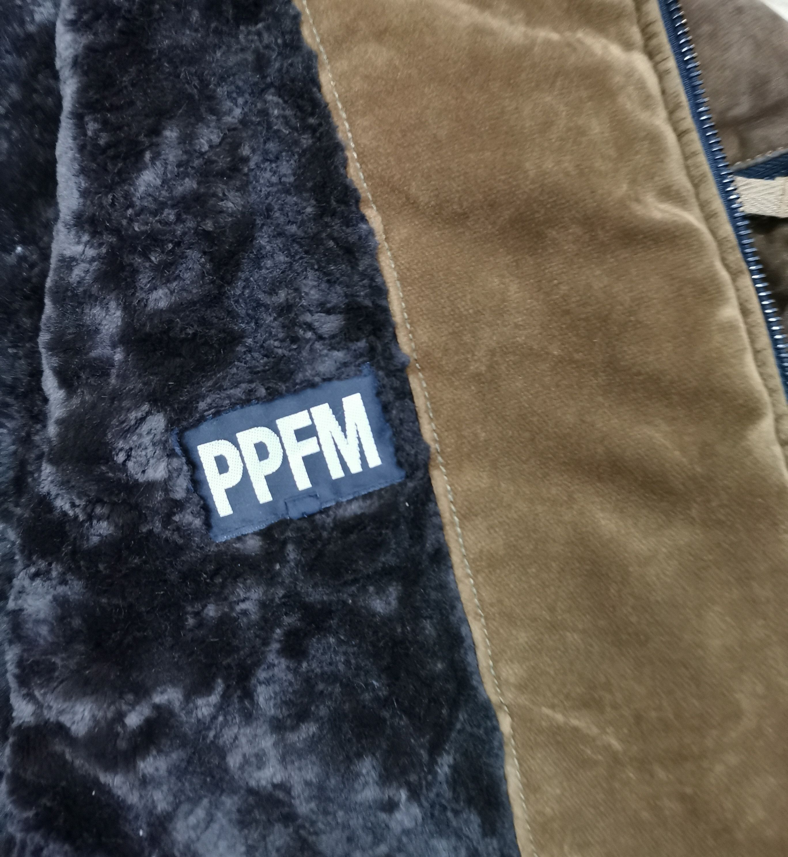 If Six Was Nine PPFM Velvet Shearling Parka Heavy Jacket Size US M / EU 48-50 / 2 - 19 Thumbnail