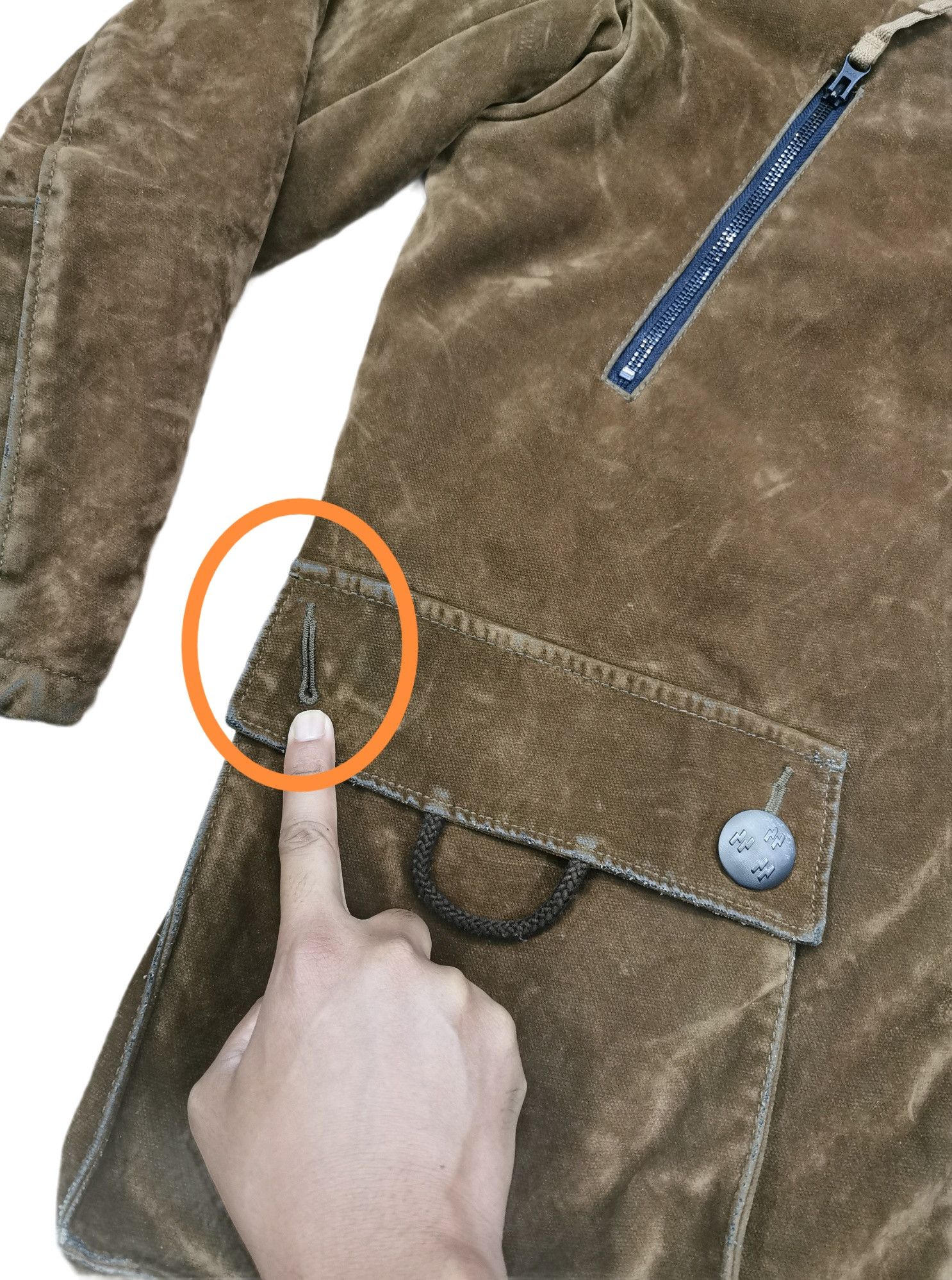 If Six Was Nine PPFM Velvet Shearling Parka Heavy Jacket Size US M / EU 48-50 / 2 - 18 Thumbnail