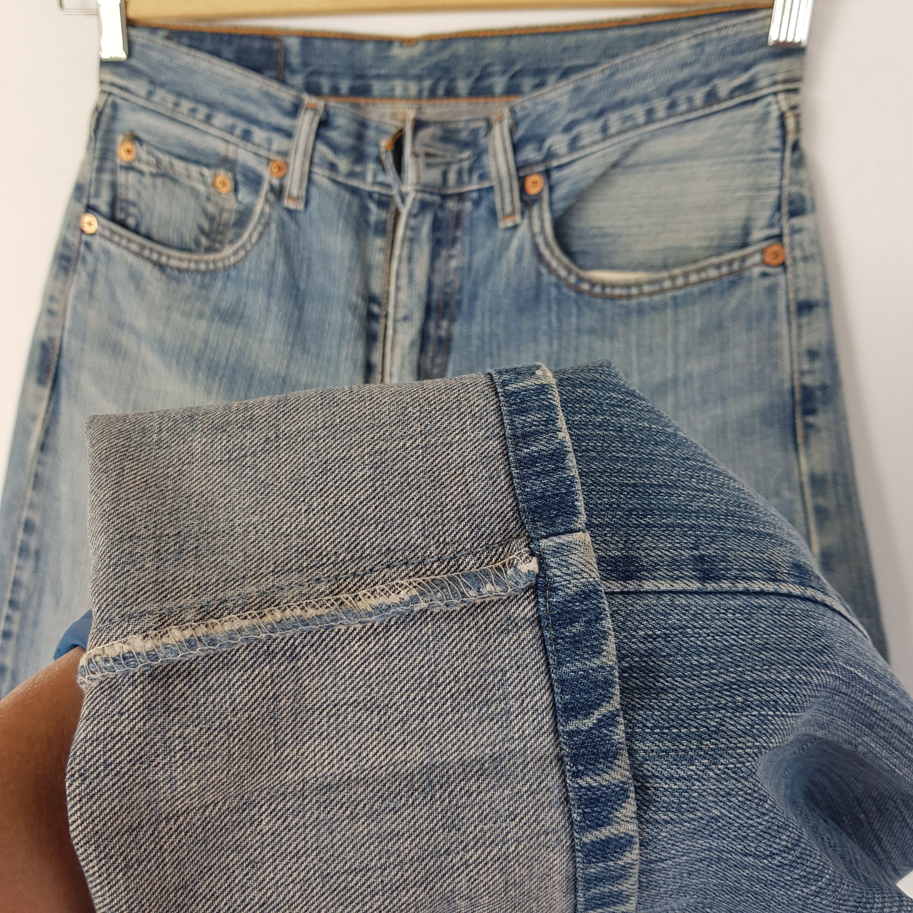 Levi's Vintage Levi's Jeans Faded Blue Levis Jeans Denim Pants Size US 28 / EU 44 - 8 Thumbnail