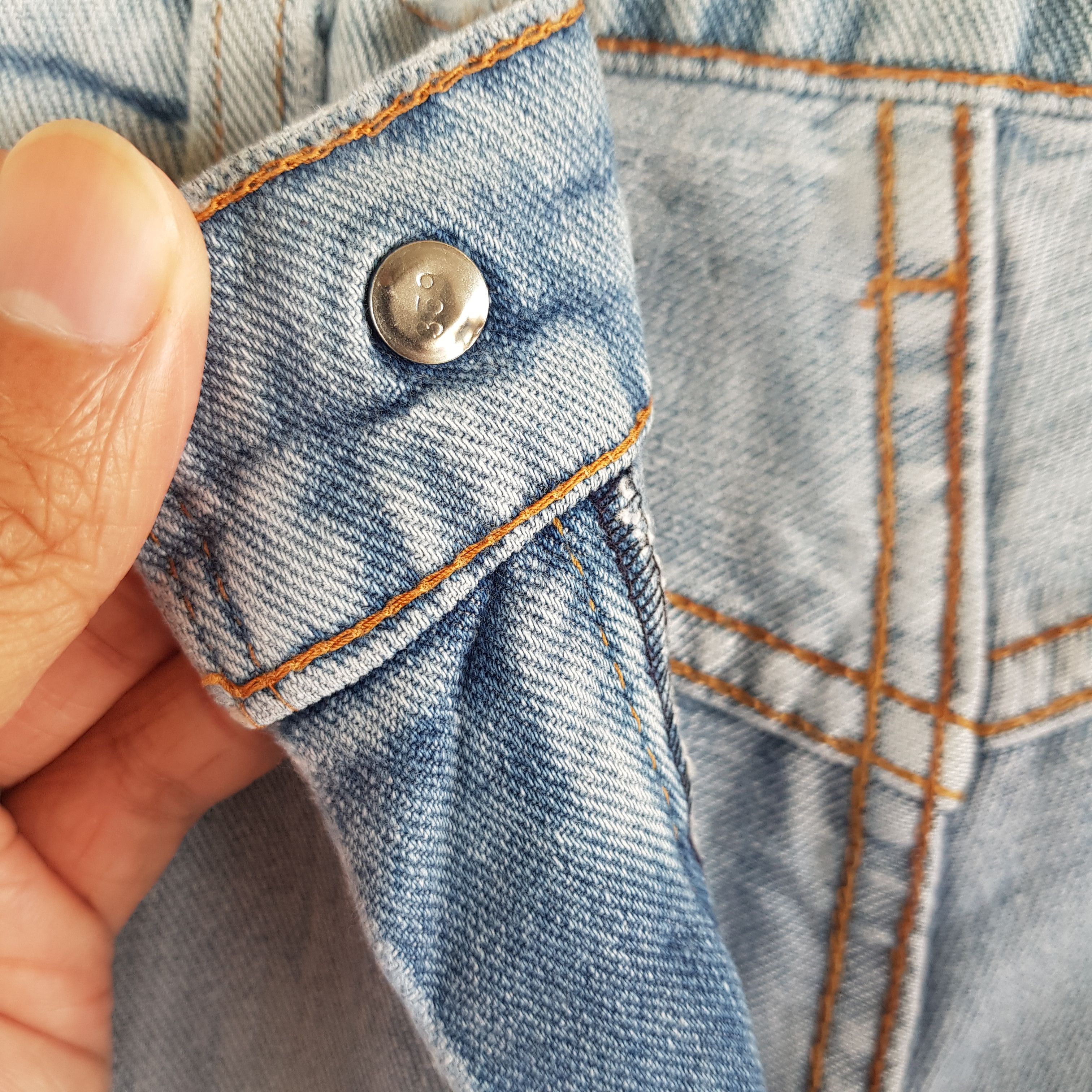 Levi's Vintage Levis Sun Faded Jeans Light Wash Levi's 512 Denim Size 28" / US 6 / IT 42 - 9 Thumbnail
