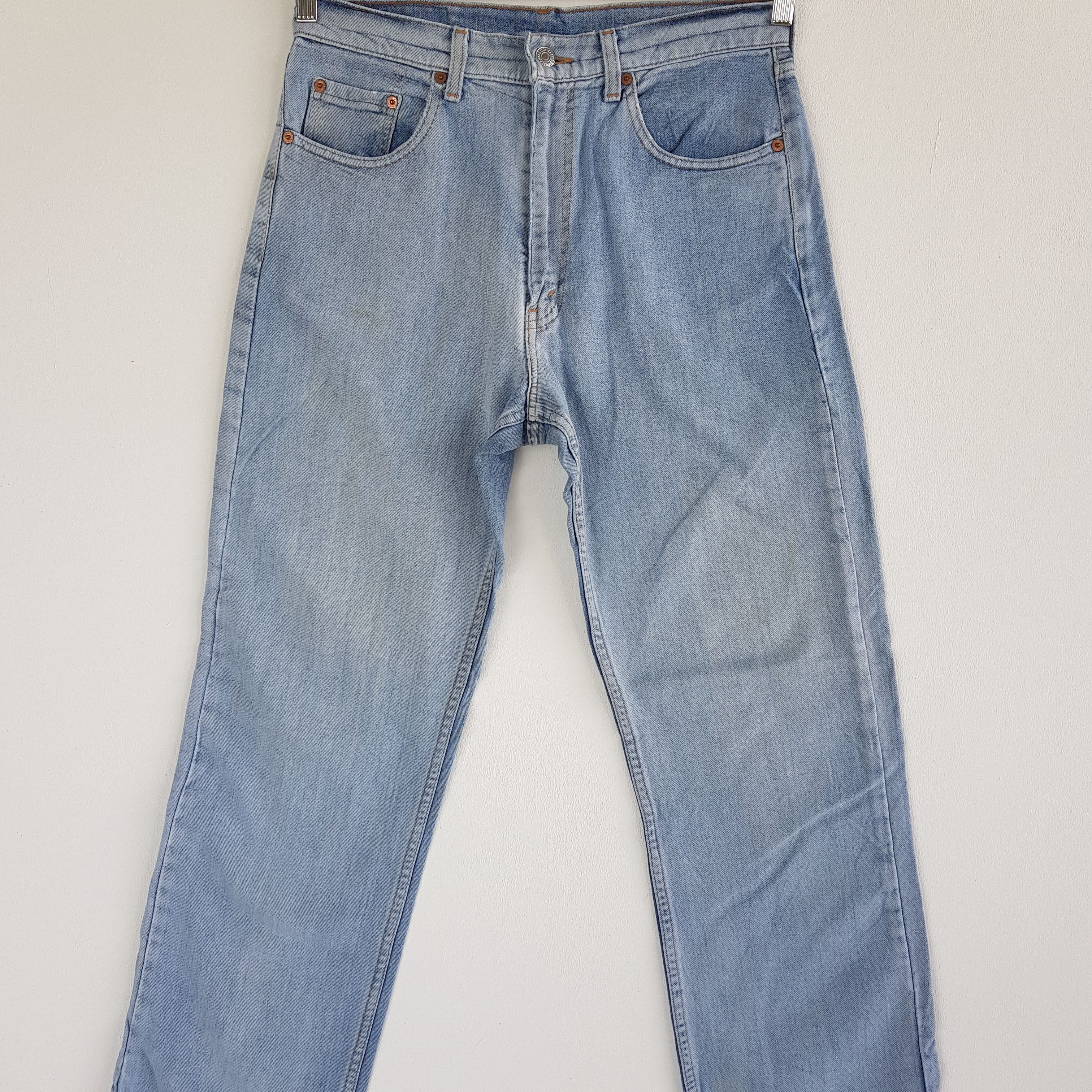 Levi's Vintage Levis Sun Faded Jeans Light Wash Levi's 512 Denim Size 28" / US 6 / IT 42 - 5 Thumbnail