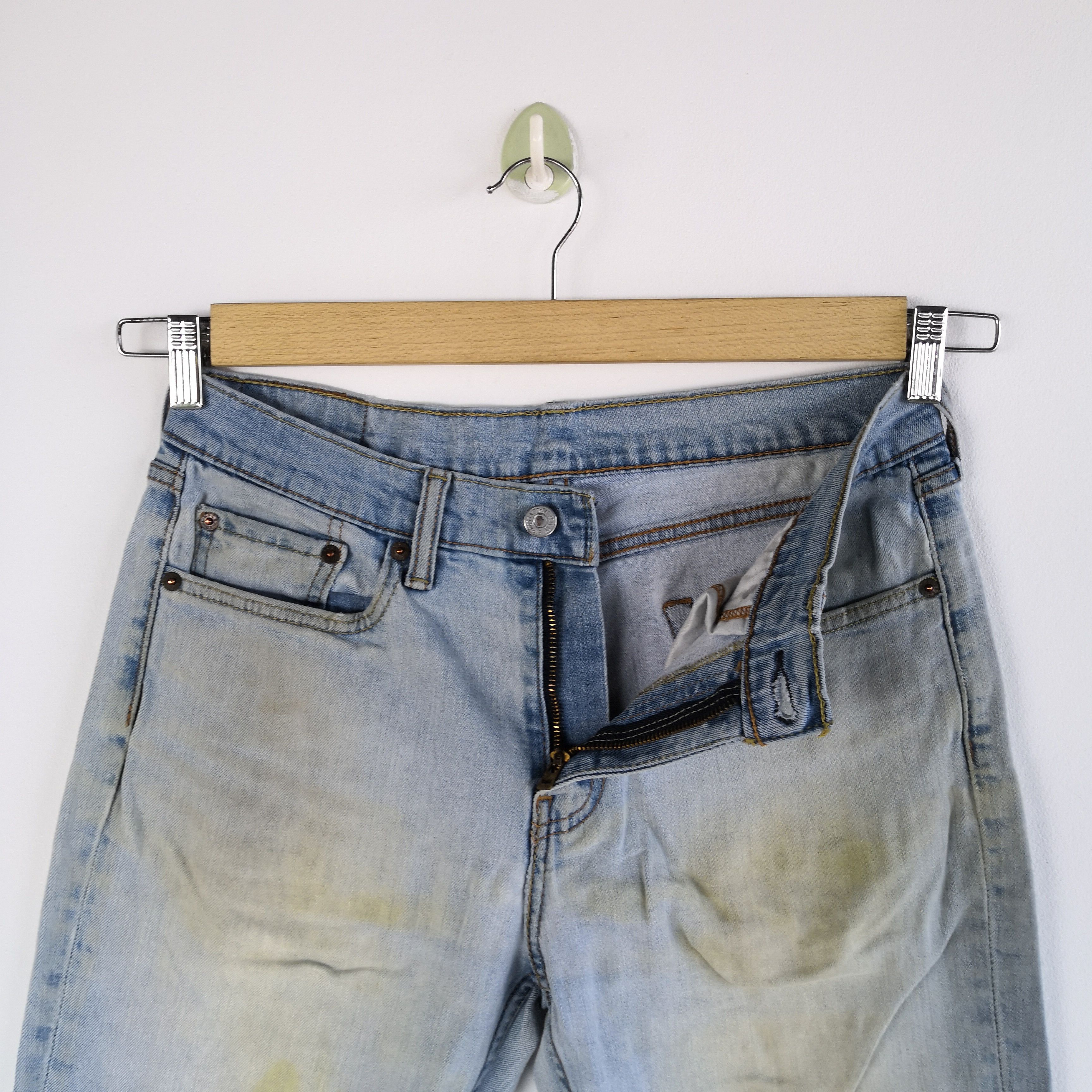 Levi's Vintage Levis Rusty Faded Jeans Light Wash Mud Levi's Denim Size US 30 / EU 46 - 7 Thumbnail