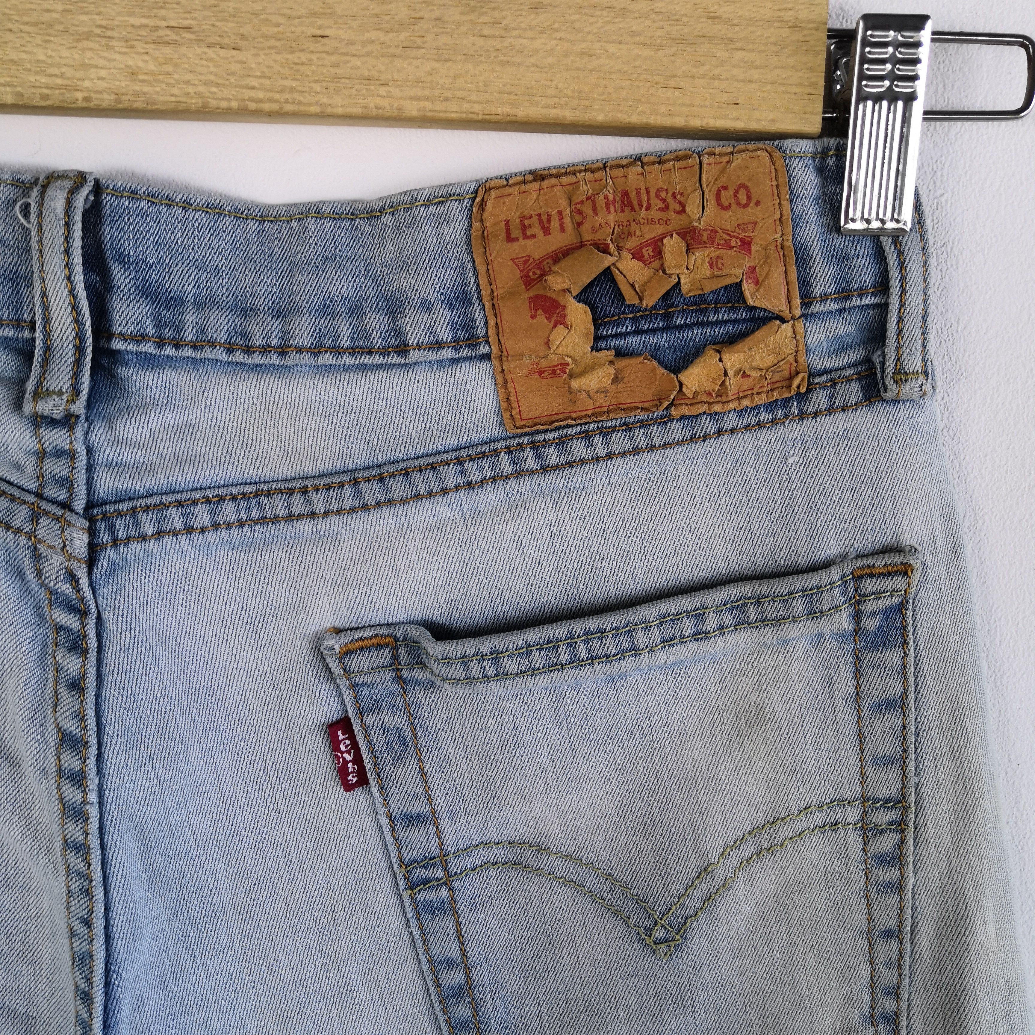Levi's Vintage Levis Rusty Faded Jeans Light Wash Mud Levi's Denim Size US 30 / EU 46 - 6 Thumbnail