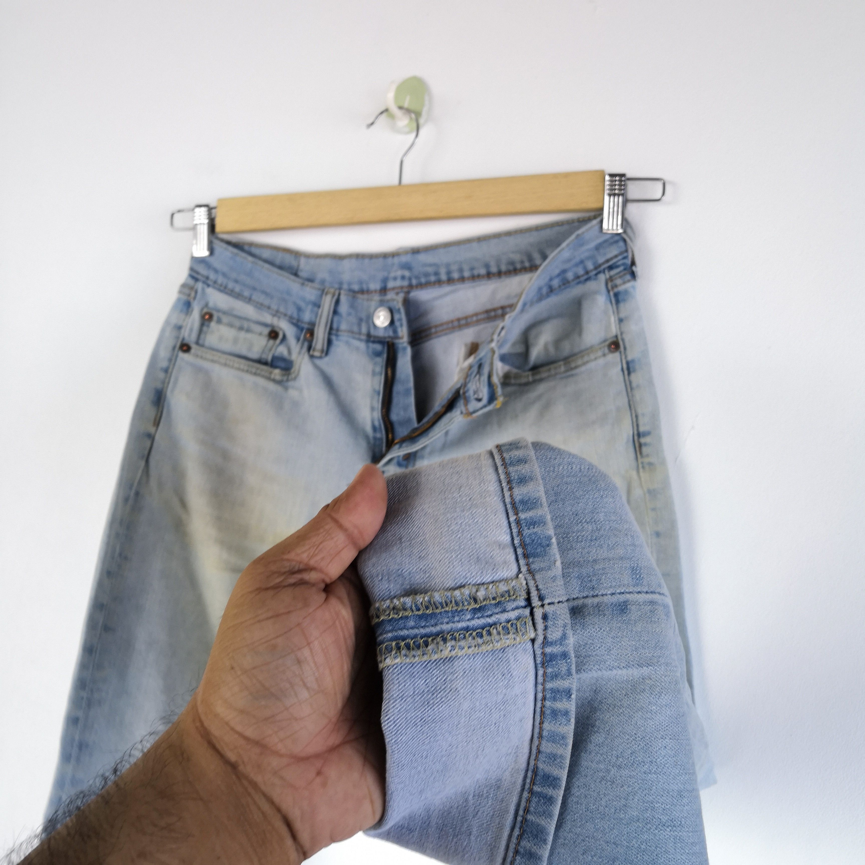 Levi's Vintage Levis Rusty Faded Jeans Light Wash Mud Levi's Denim Size US 30 / EU 46 - 9 Thumbnail