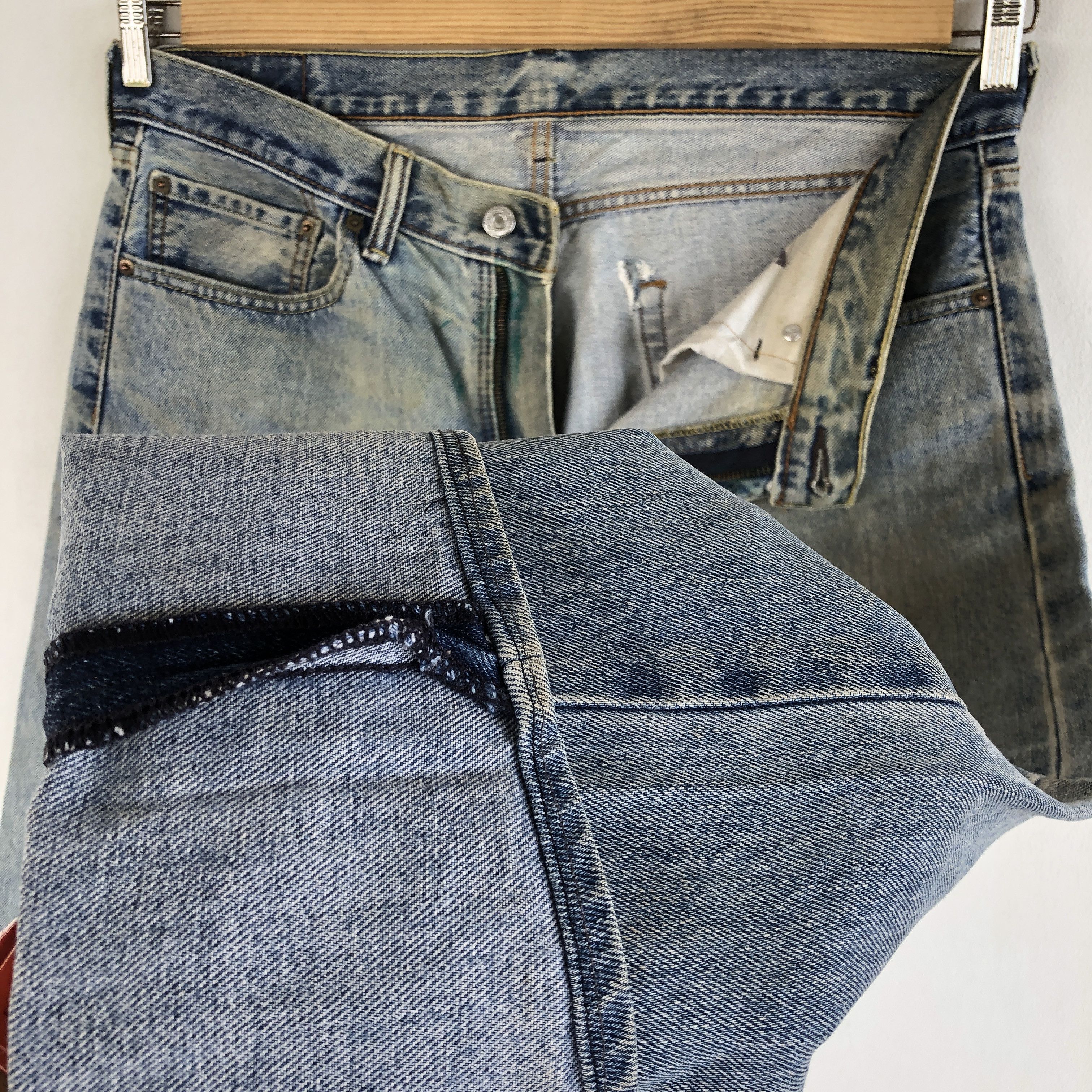 Levi's Vintage Levis Jeans Distressed Rusty Levi's 505 Denim Size US 34 / EU 50 - 10 Thumbnail