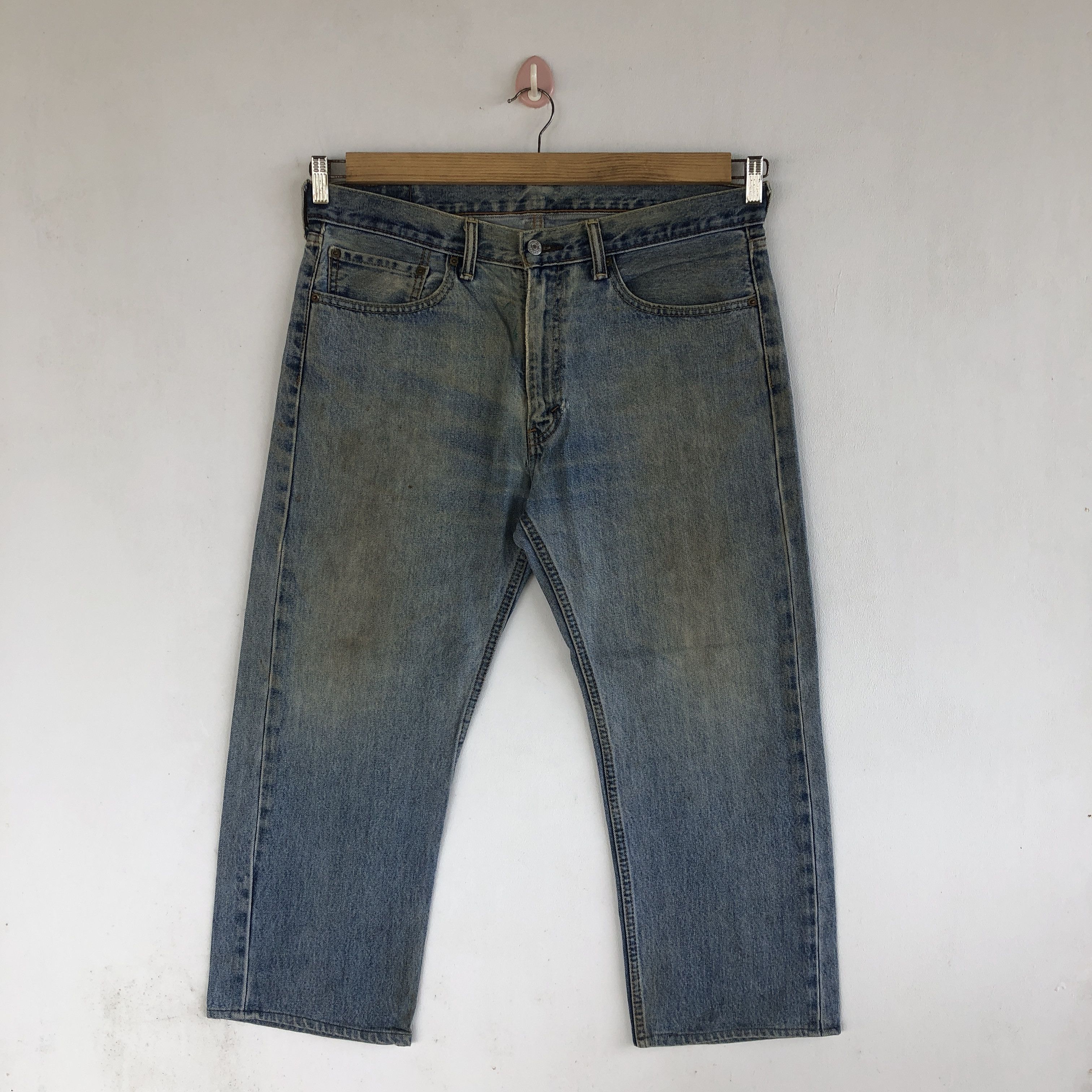 Levi's Vintage Levis Jeans Distressed Rusty Levi's 505 Denim Size US 34 / EU 50 - 1 Thumbnail
