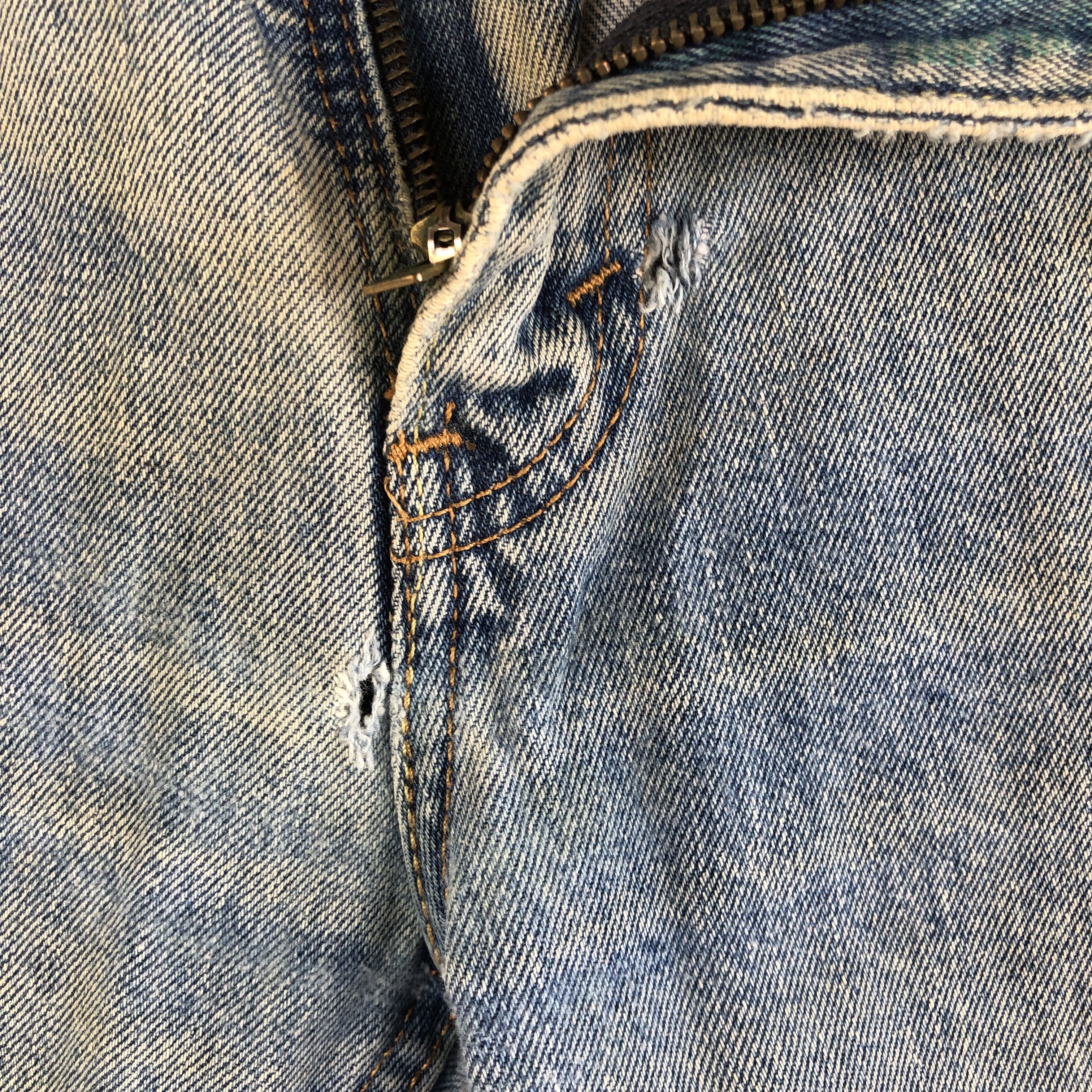 Levi's Vintage Levis Jeans Distressed Rusty Levi's 505 Denim Size US 34 / EU 50 - 11 Thumbnail