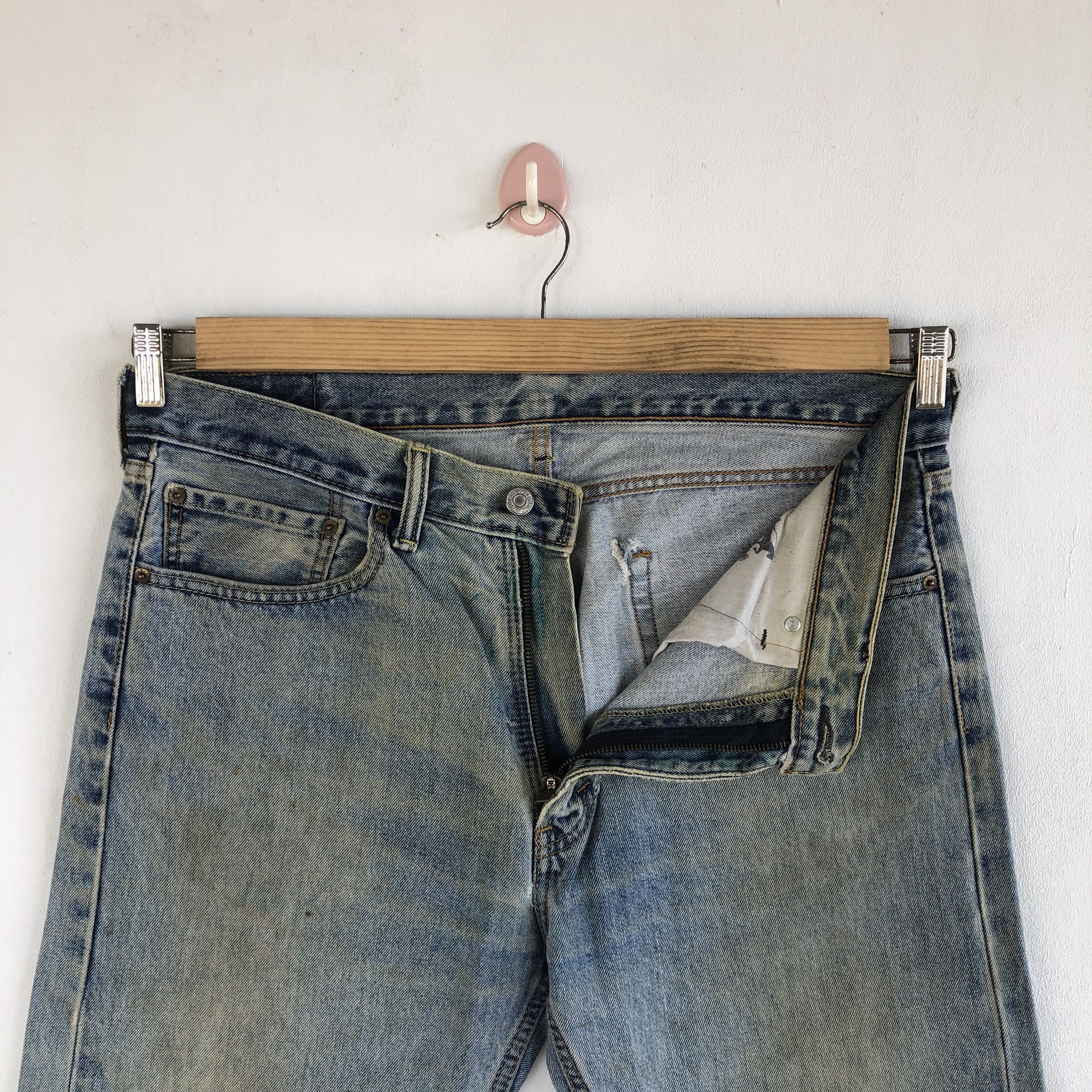 Levi's Vintage Levis Jeans Distressed Rusty Levi's 505 Denim Size US 34 / EU 50 - 8 Thumbnail