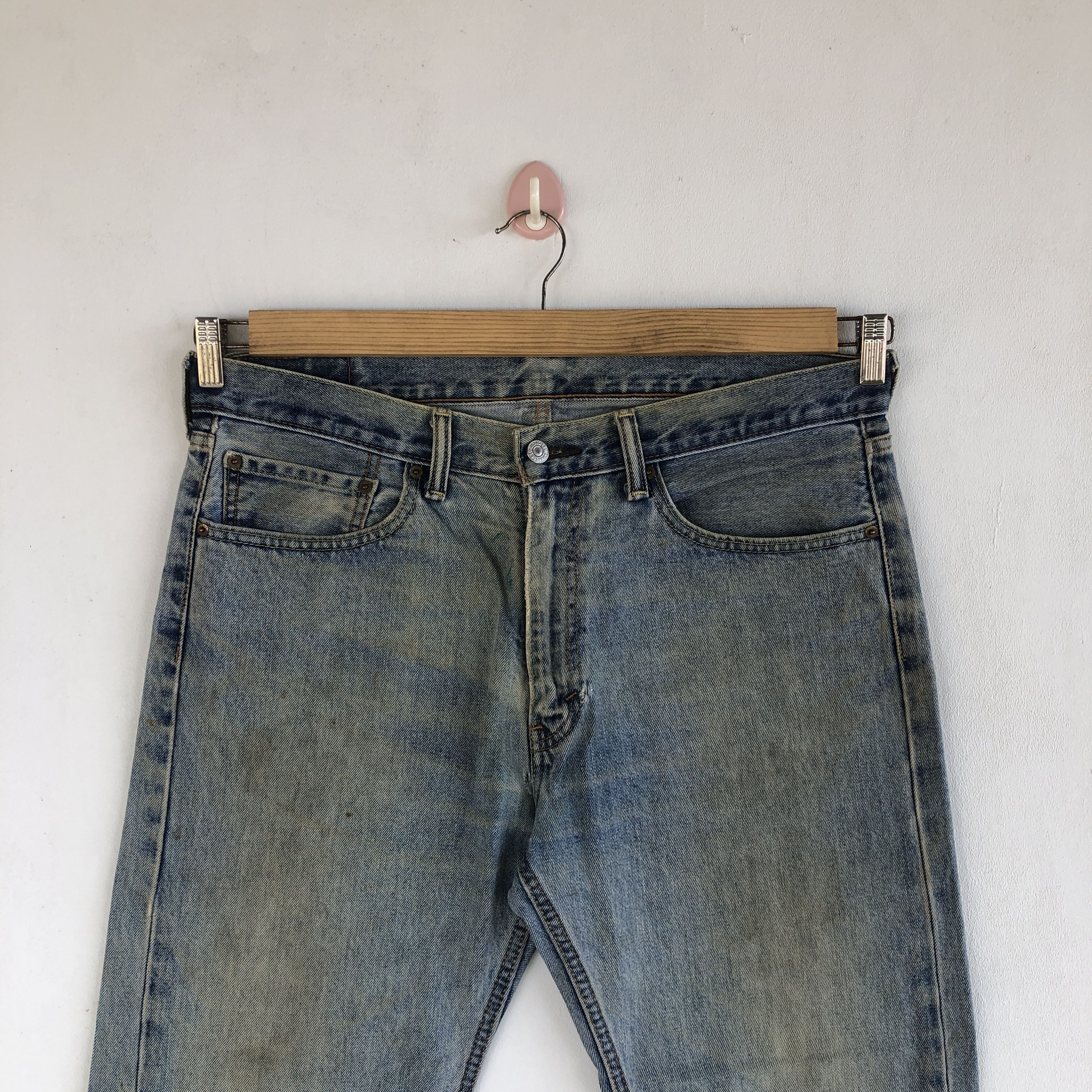 Levi's Vintage Levis Jeans Distressed Rusty Levi's 505 Denim Size US 34 / EU 50 - 3 Thumbnail