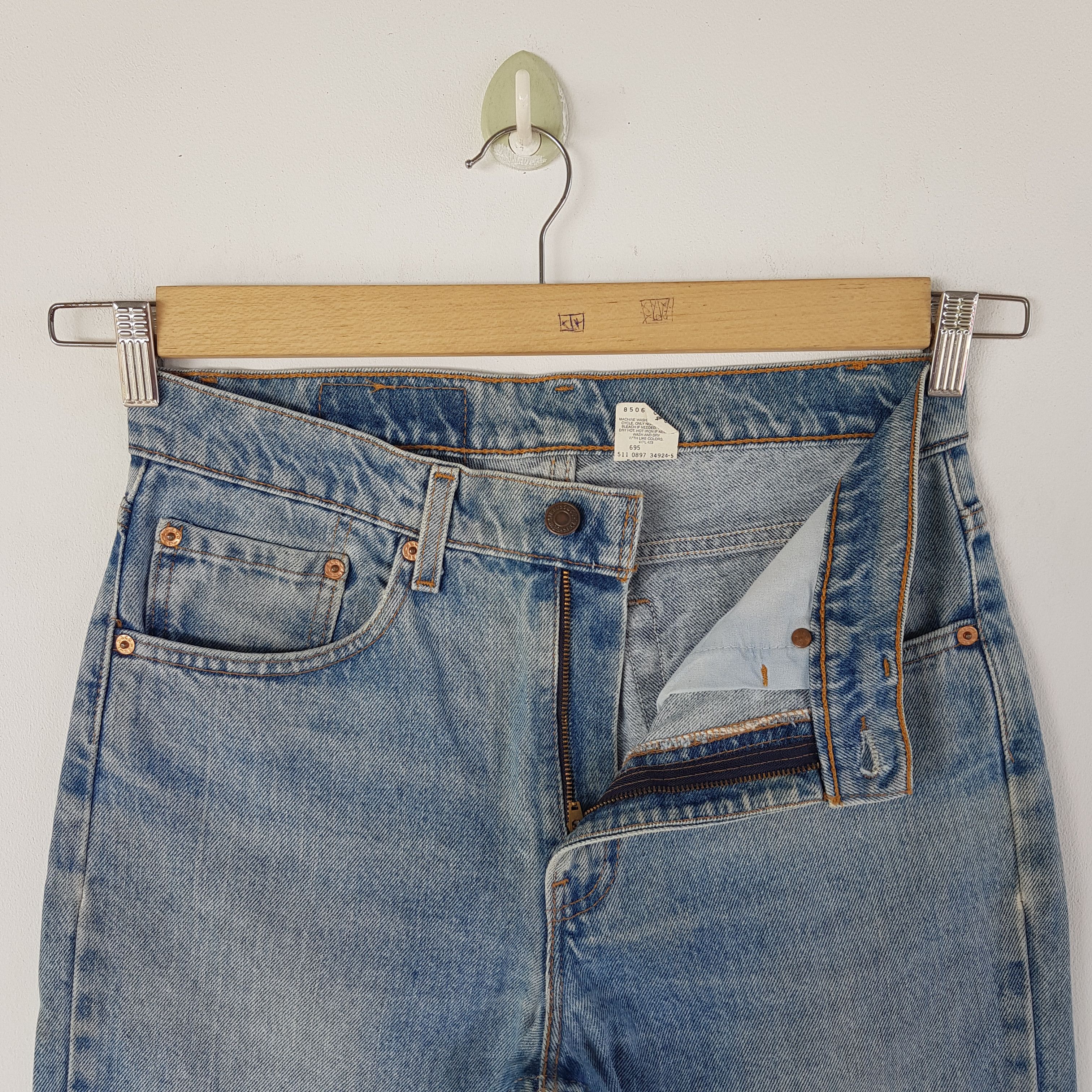 Levi's × Vintage Vintage Levis Jeans Stonewash Levi's Sun Faded Blue Denim Size US 30 / EU 46 - 6 Thumbnail