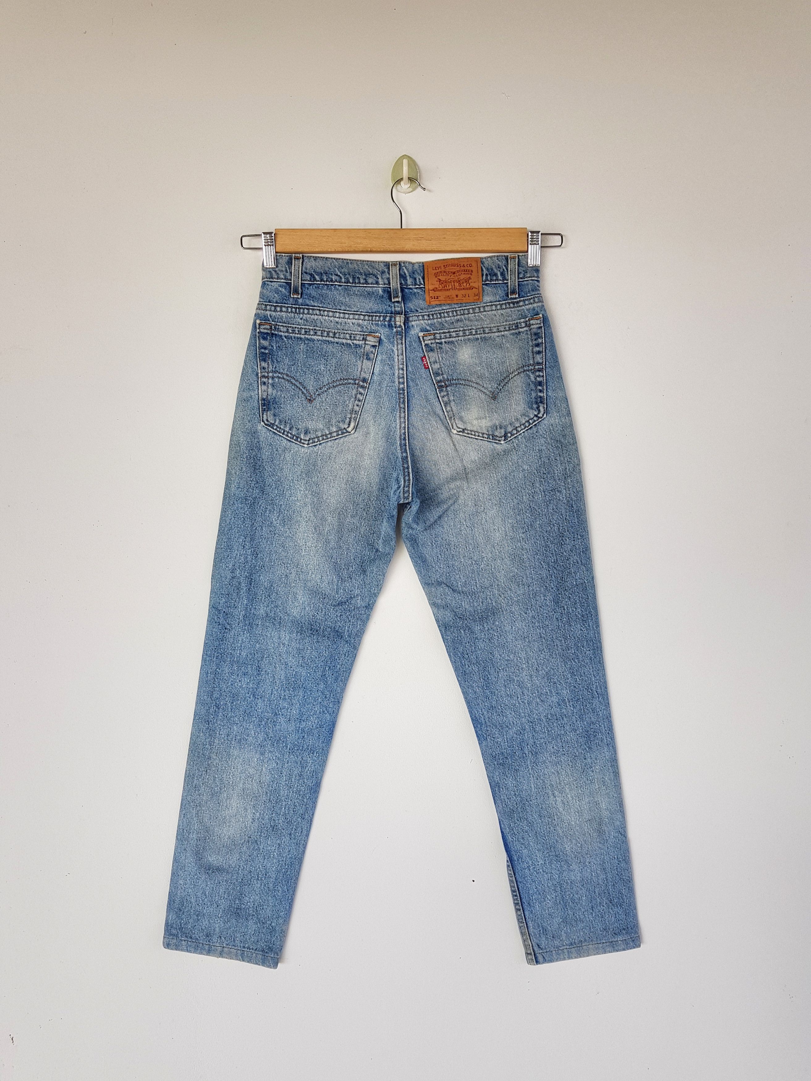 Levi's × Vintage Vintage Levis Jeans Stonewash Levi's Sun Faded Blue Denim Size US 30 / EU 46 - 2 Thumbnail