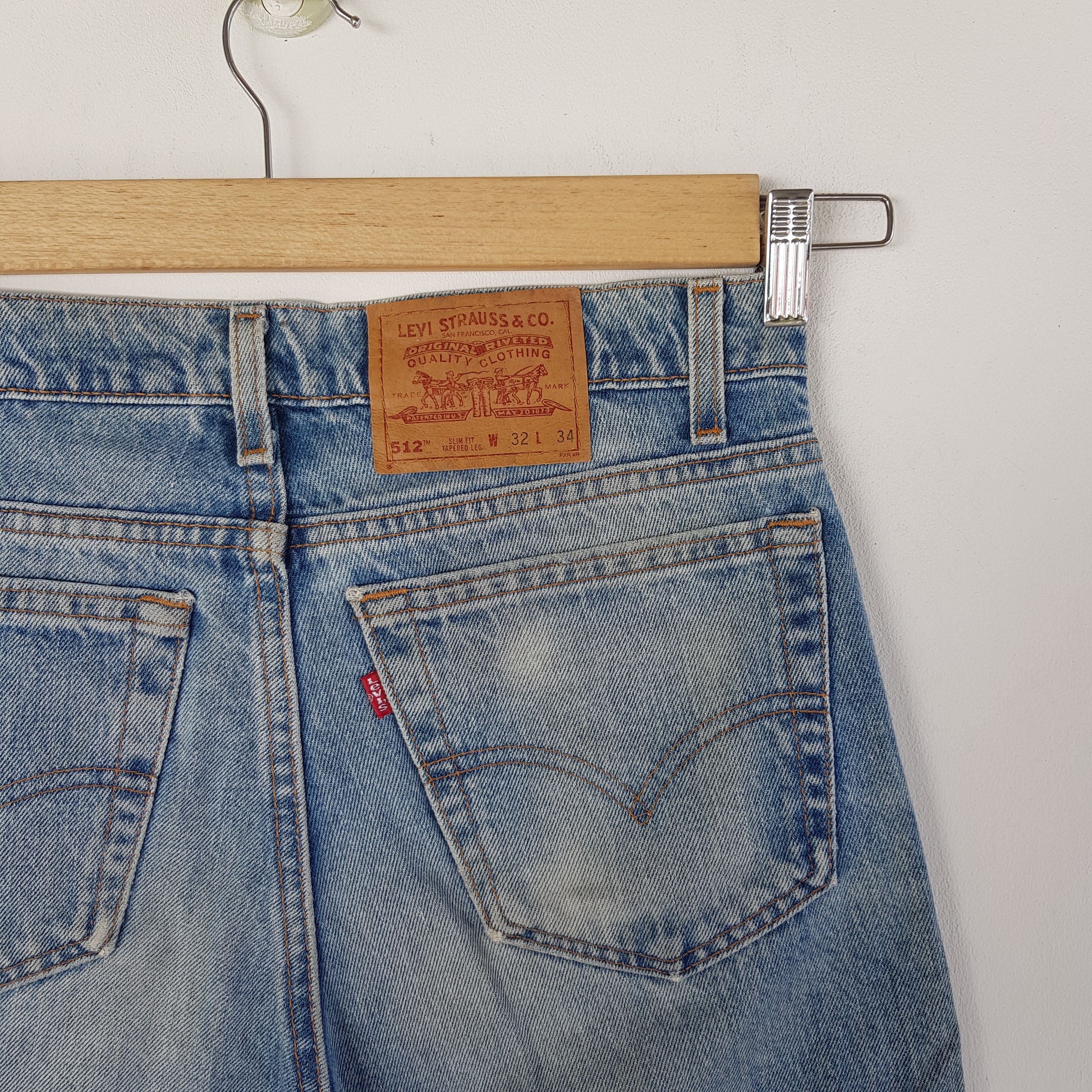 Levi's × Vintage Vintage Levis Jeans Stonewash Levi's Sun Faded Blue Denim Size US 30 / EU 46 - 5 Thumbnail
