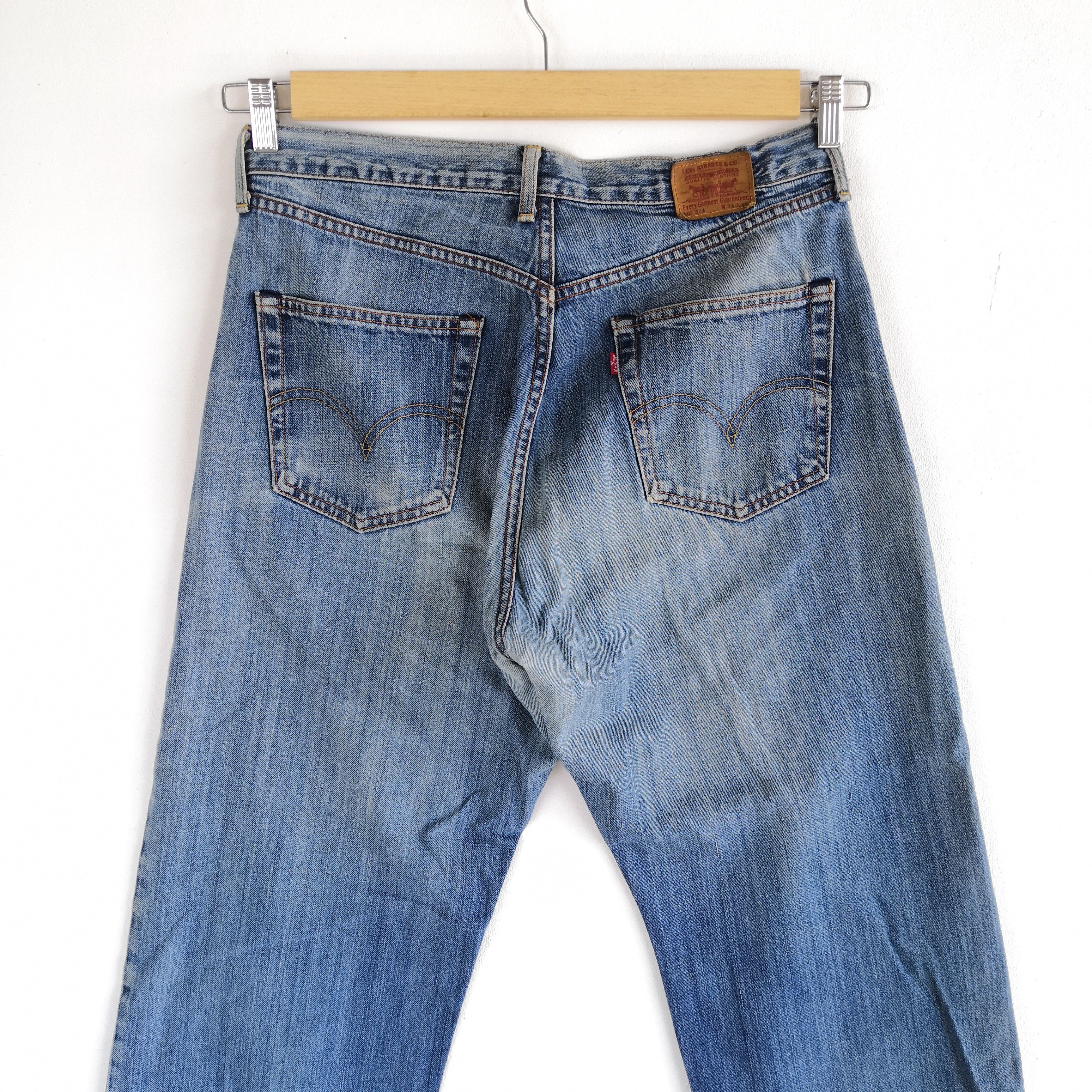 Levi's Vintage Y2K Levis Distressed Denim Levi's Crazy Baggy Jeans Size US 32 / EU 48 - 6 Thumbnail