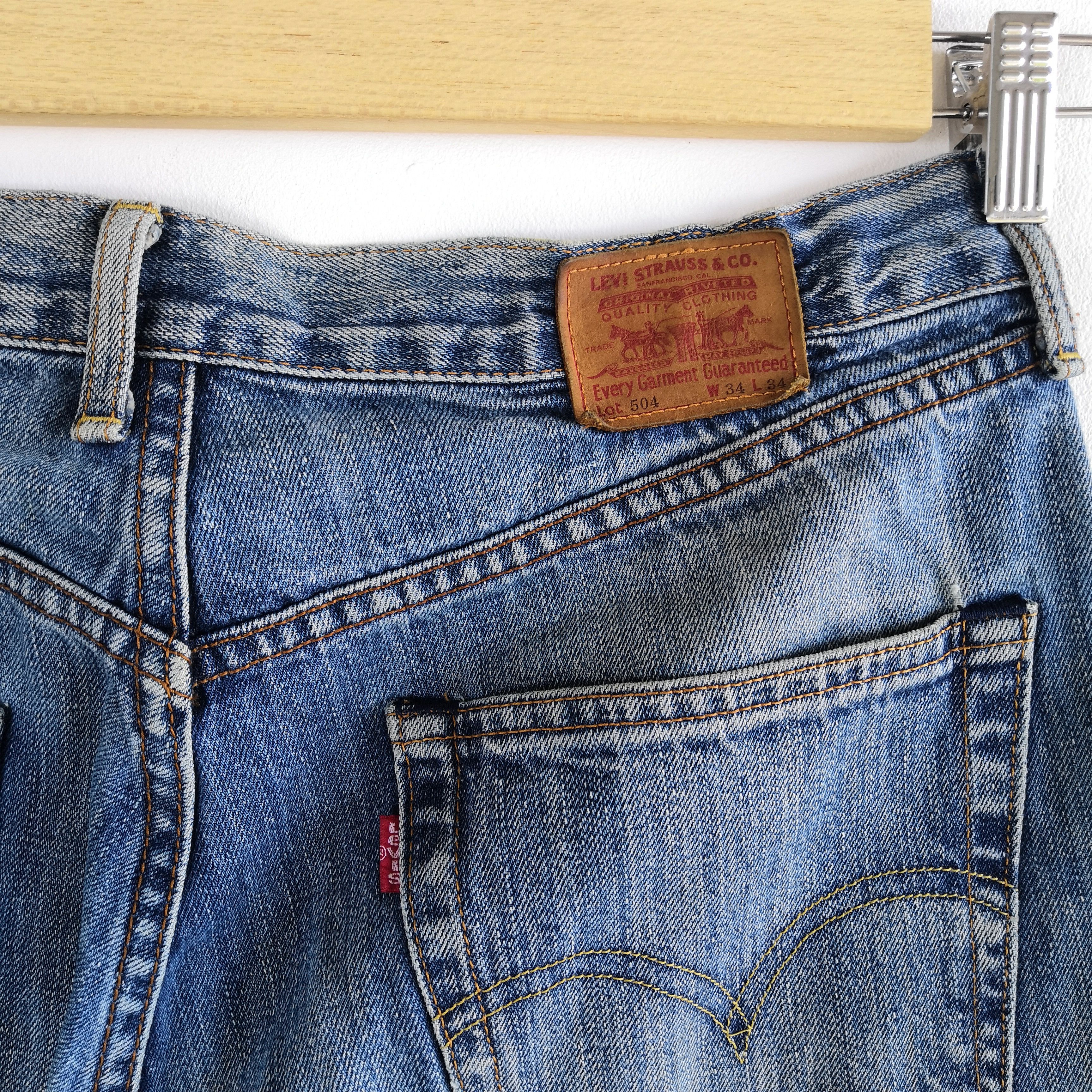 Levi's Vintage Y2K Levis Distressed Denim Levi's Crazy Baggy Jeans Size US 32 / EU 48 - 8 Thumbnail