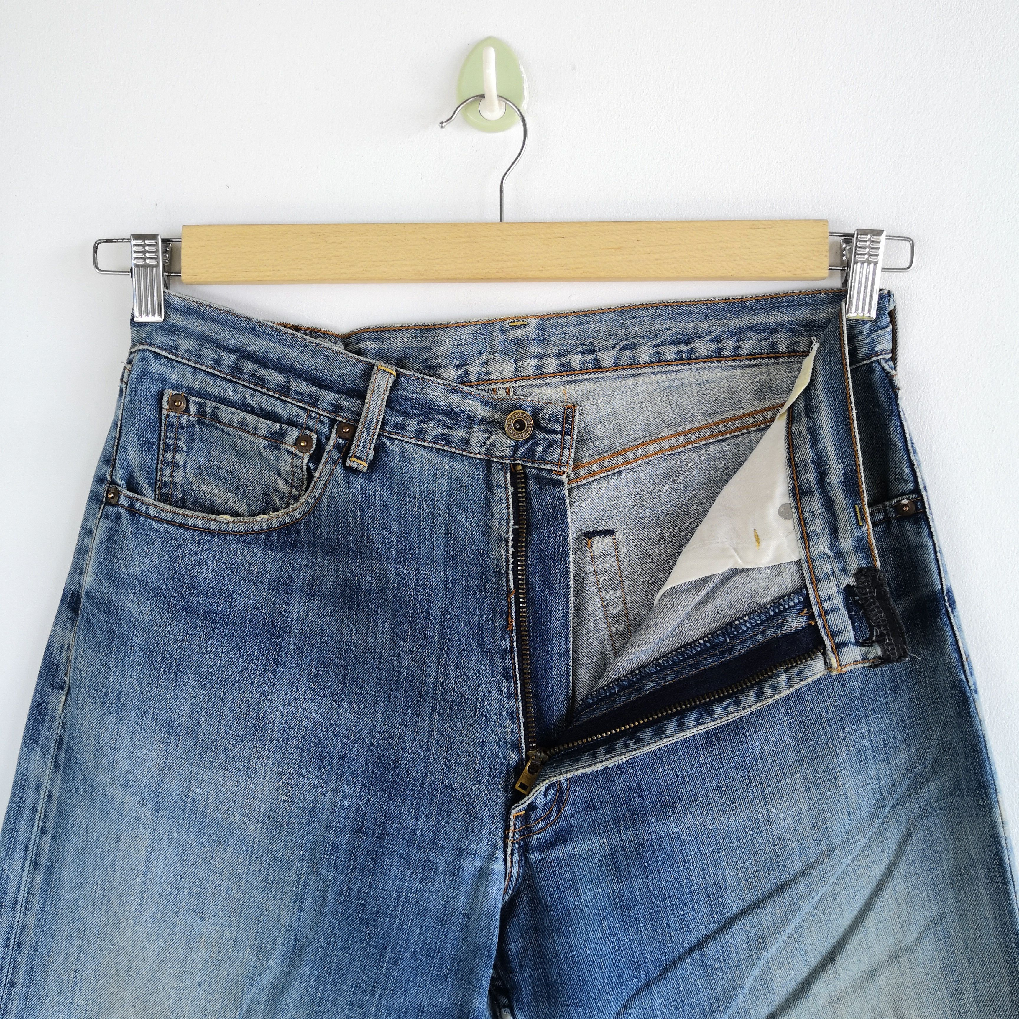 Levi's Vintage Y2K Levis Distressed Denim Levi's Crazy Baggy Jeans Size US 32 / EU 48 - 10 Thumbnail