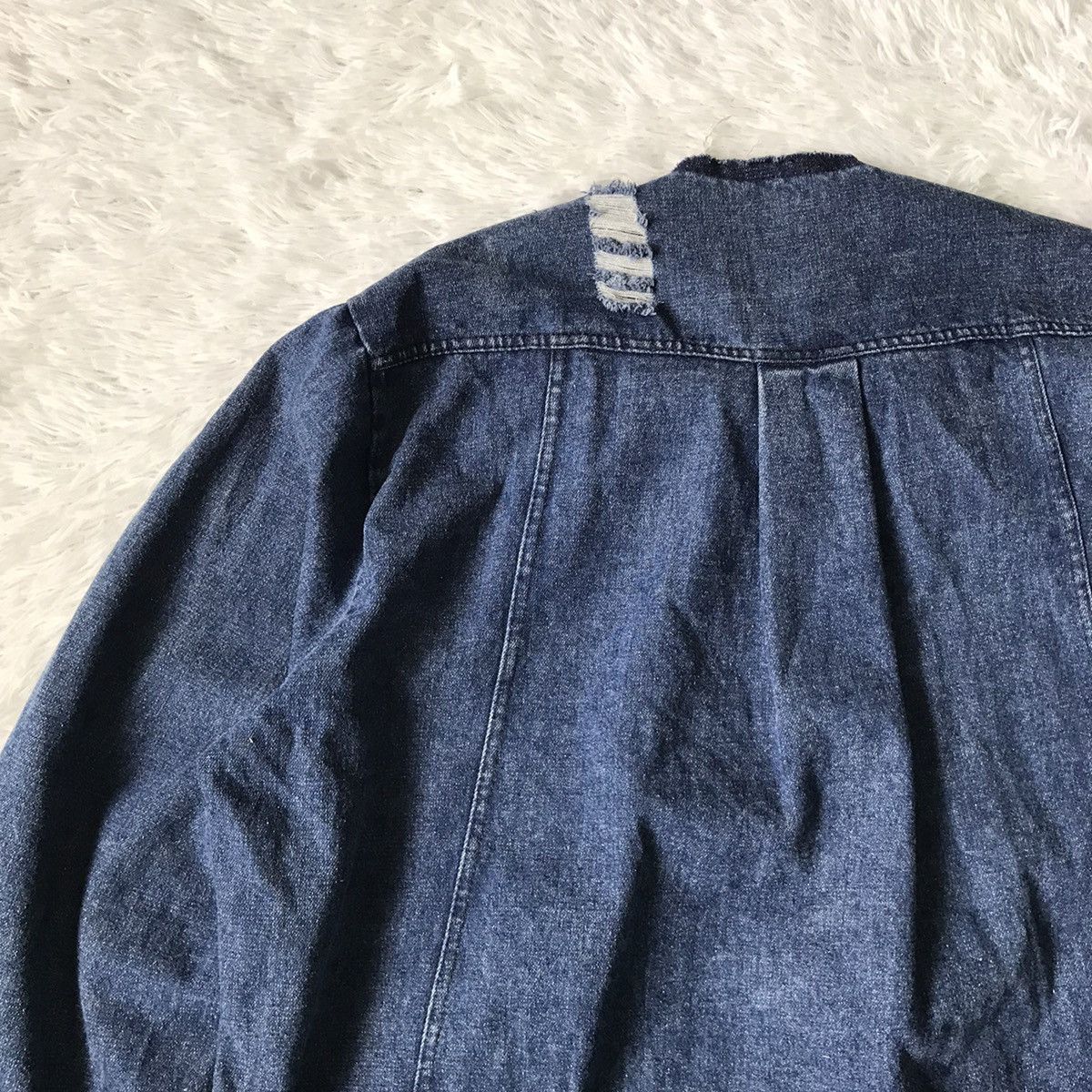 Japanese Brand Distress & Constructed Sweater/Sweatshirt Jeans Size US L / EU 52-54 / 3 - 8 Thumbnail
