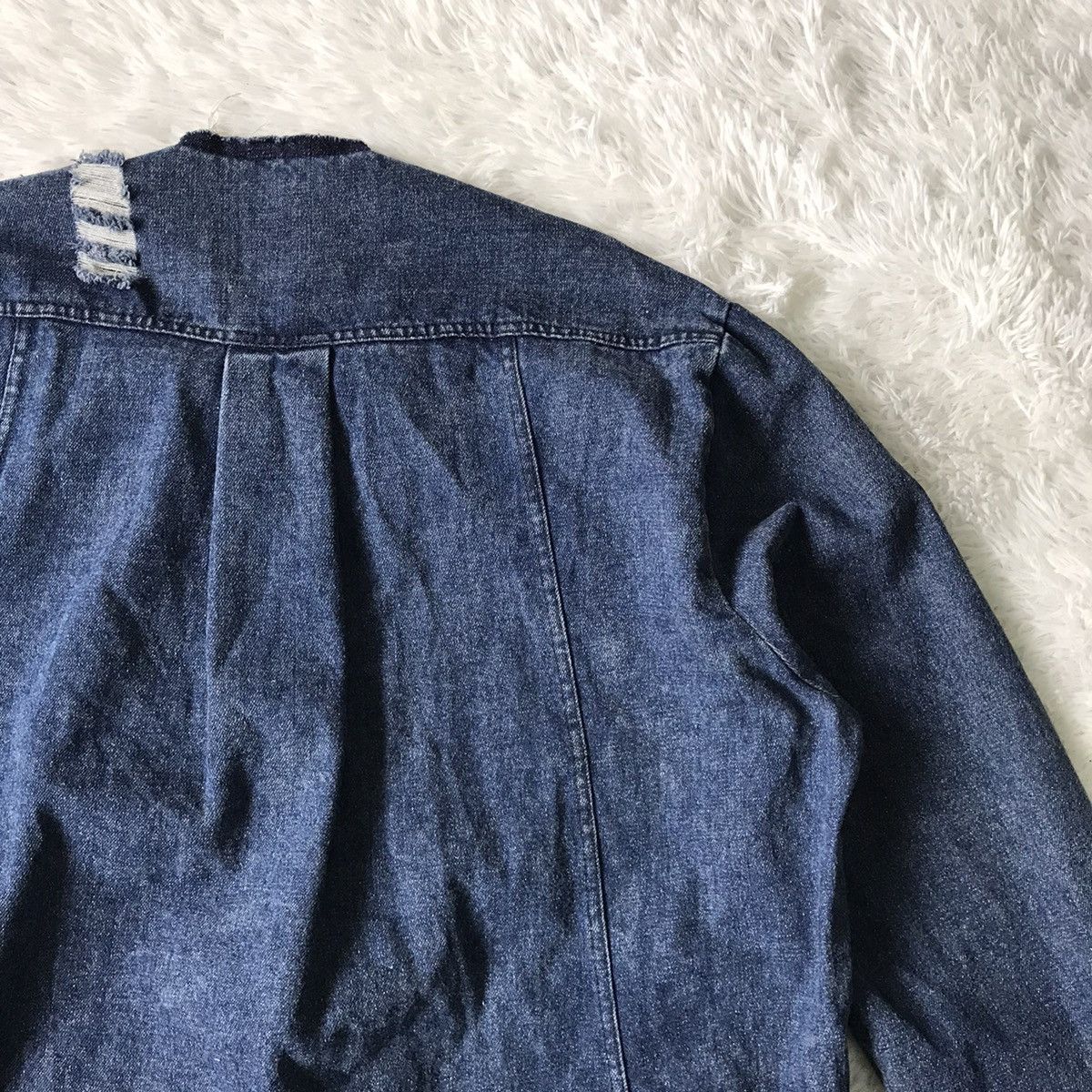 Japanese Brand Distress & Constructed Sweater/Sweatshirt Jeans Size US L / EU 52-54 / 3 - 9 Thumbnail