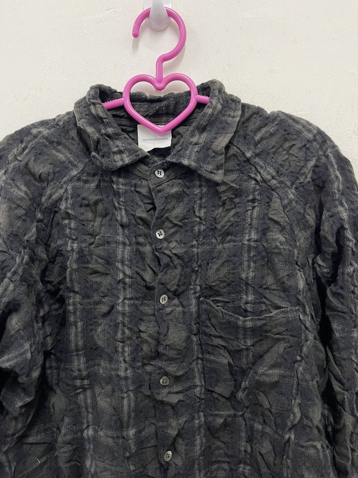 GOODENOUGH Rare Vintage GOODENOUGH Single Pocket Button Up Shirt Size US M / EU 48-50 / 2 - 2 Thumbnail