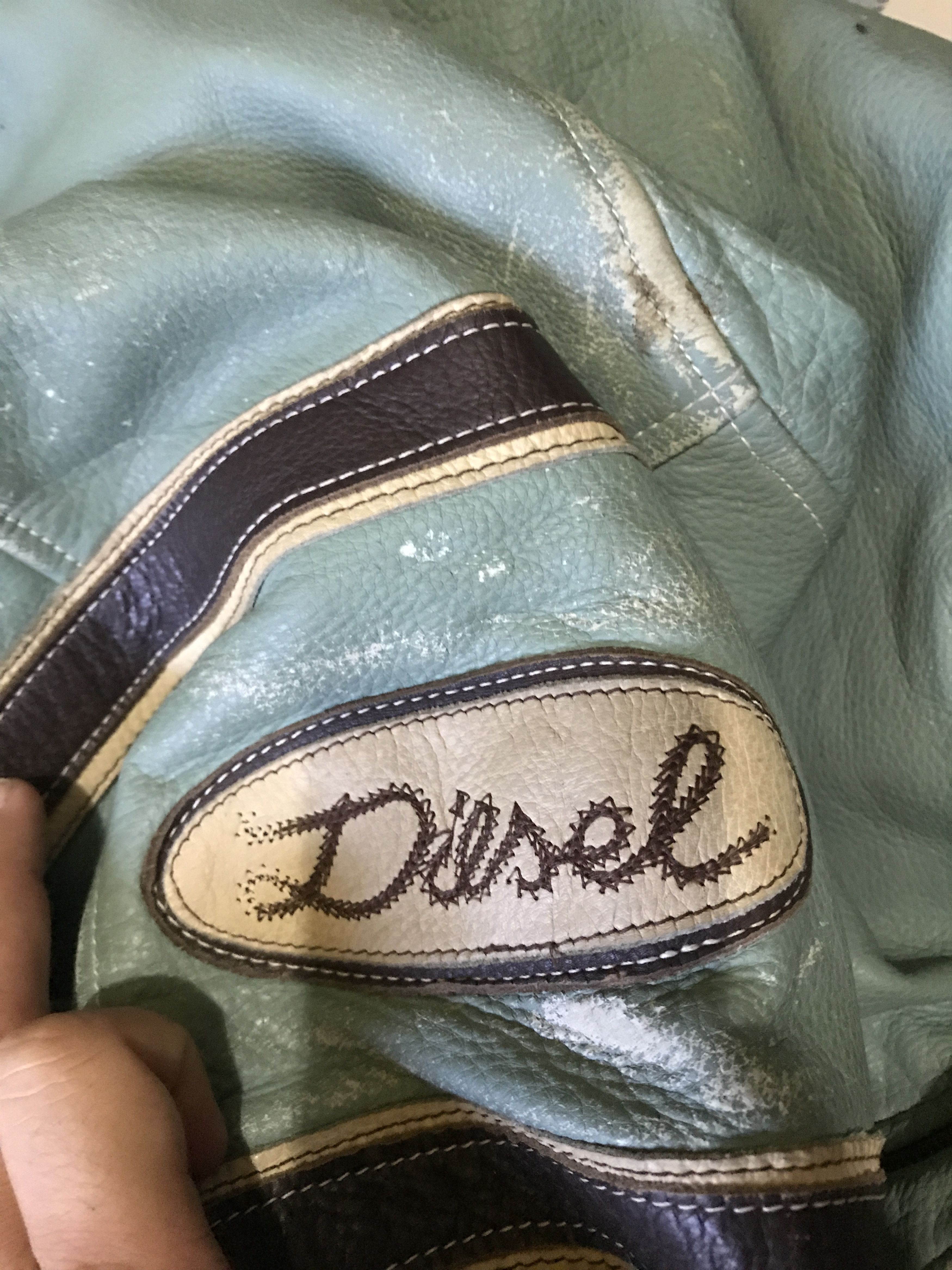 Diesel Diesel Jack Auto Repair Leather Jacket Size US L / EU 52-54 / 3 - 5 Thumbnail