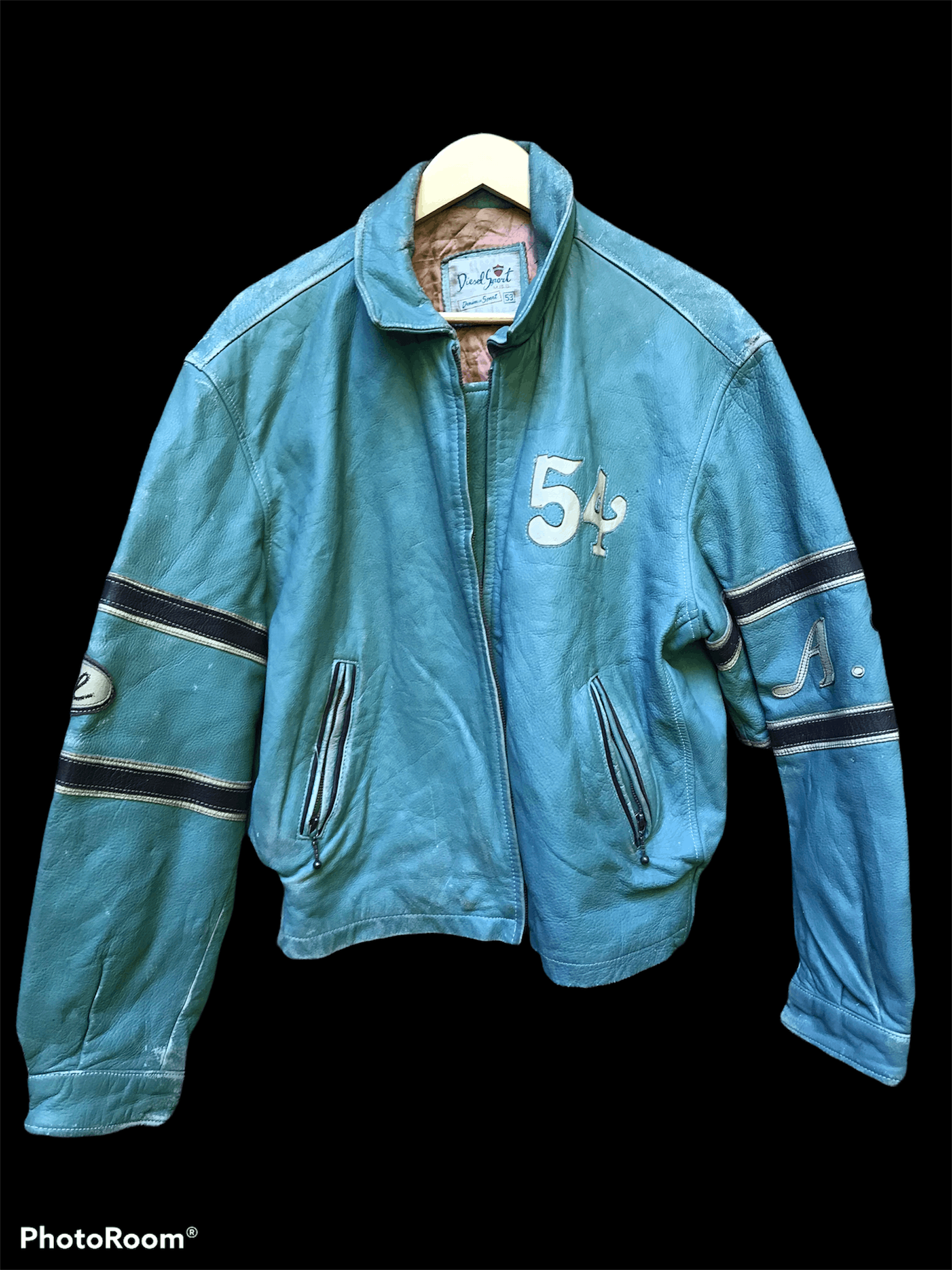 Diesel Diesel Jack Auto Repair Leather Jacket Size US L / EU 52-54 / 3 - 2 Thumbnail