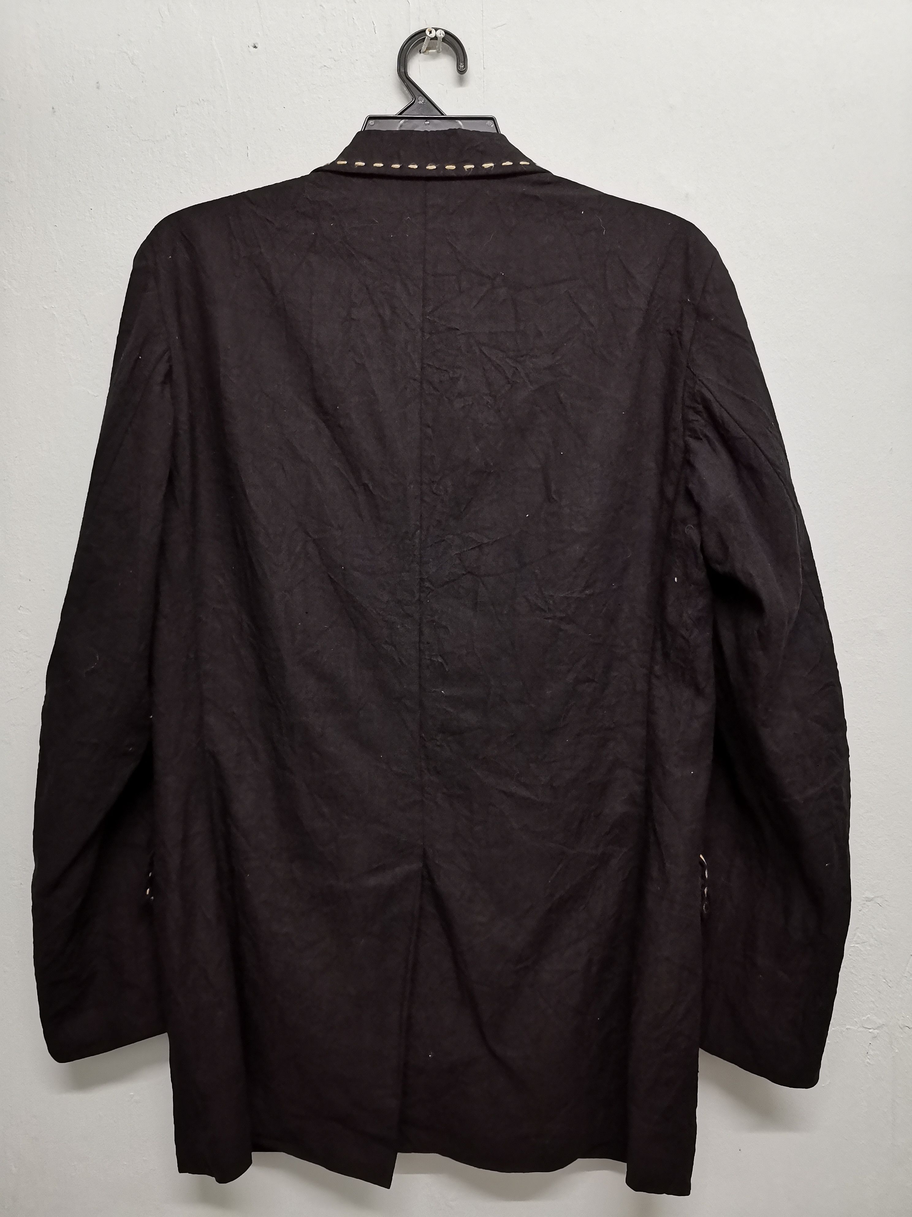 Issey Miyake Issey Miyake Button Black Jacket Size US M / EU 48-50 / 2 - 3 Thumbnail