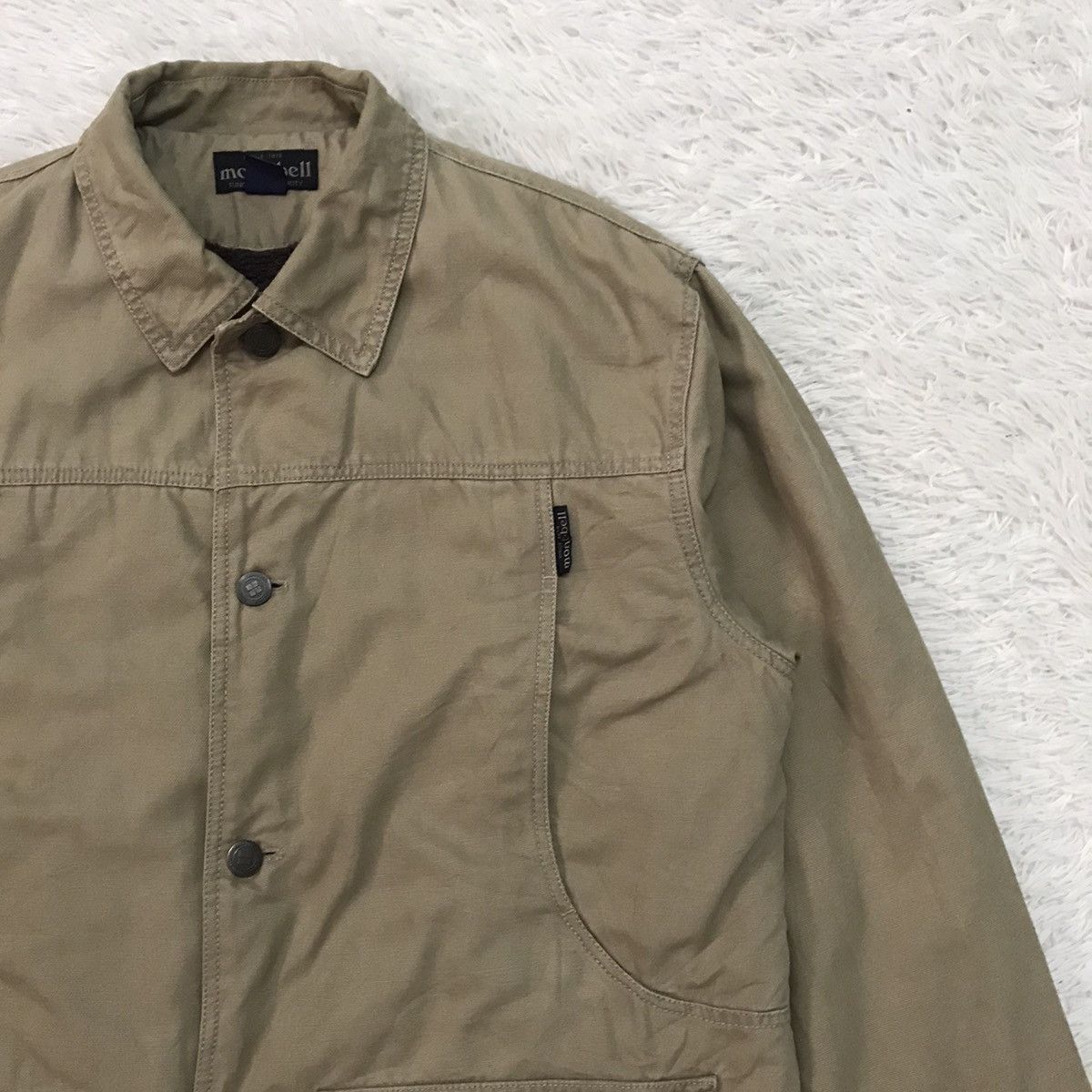 Montbell Vtg Mont-bell Functional Chore Workers Jacket Size US M / EU 48-50 / 2 - 5 Thumbnail