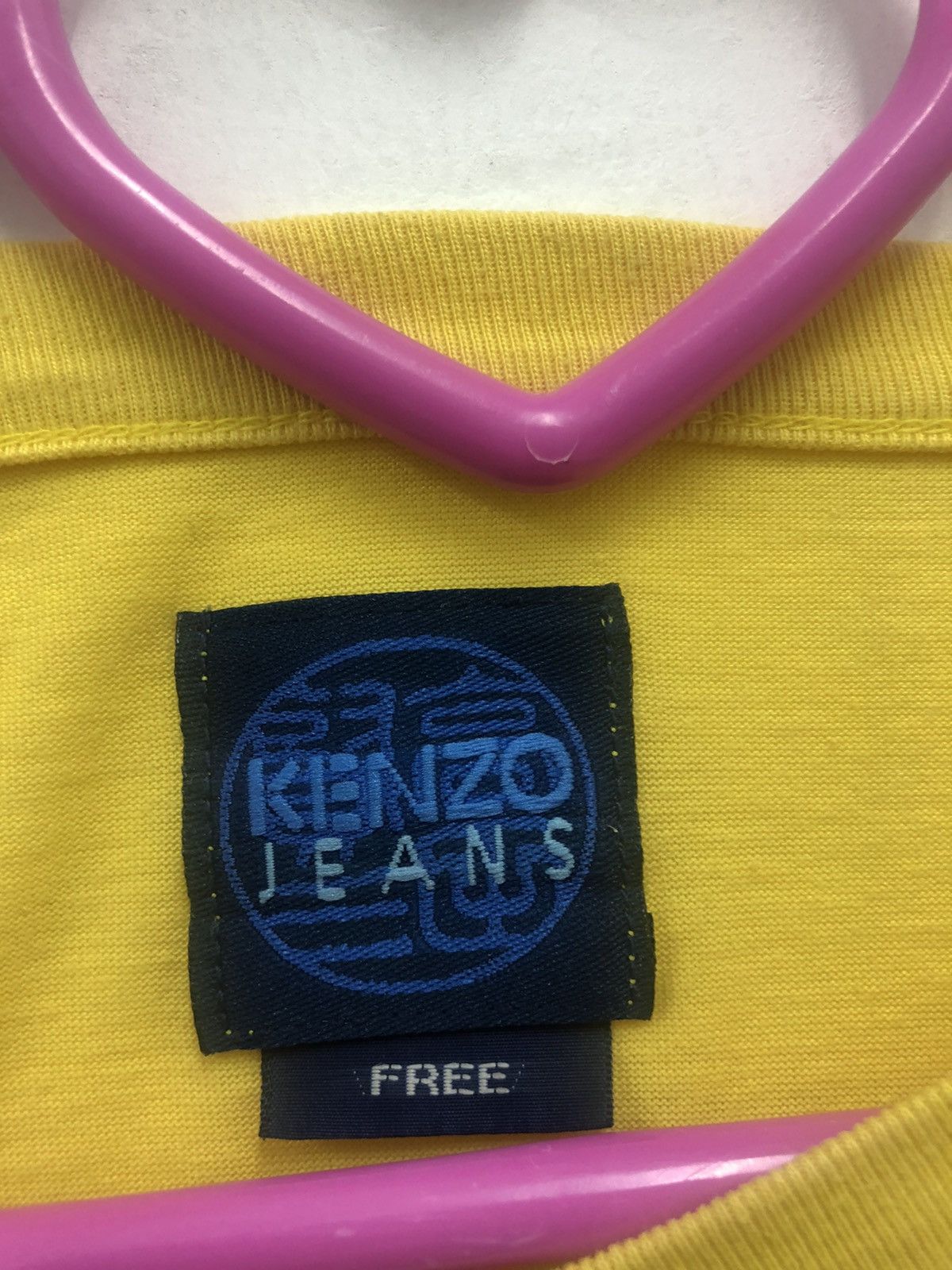 Kenzo Rare 90s Vintage KENZO Spell Out Big Logo Shirt Size US M / EU 48-50 / 2 - 7 Thumbnail