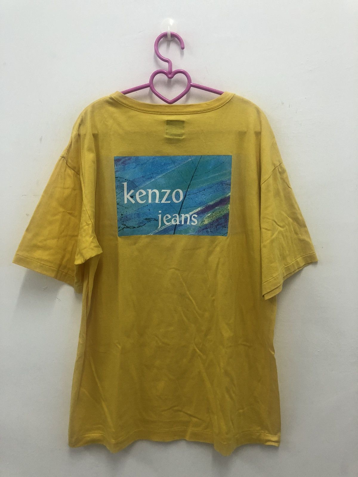 Kenzo Rare 90s Vintage KENZO Spell Out Big Logo Shirt Size US M / EU 48-50 / 2 - 1 Thumbnail