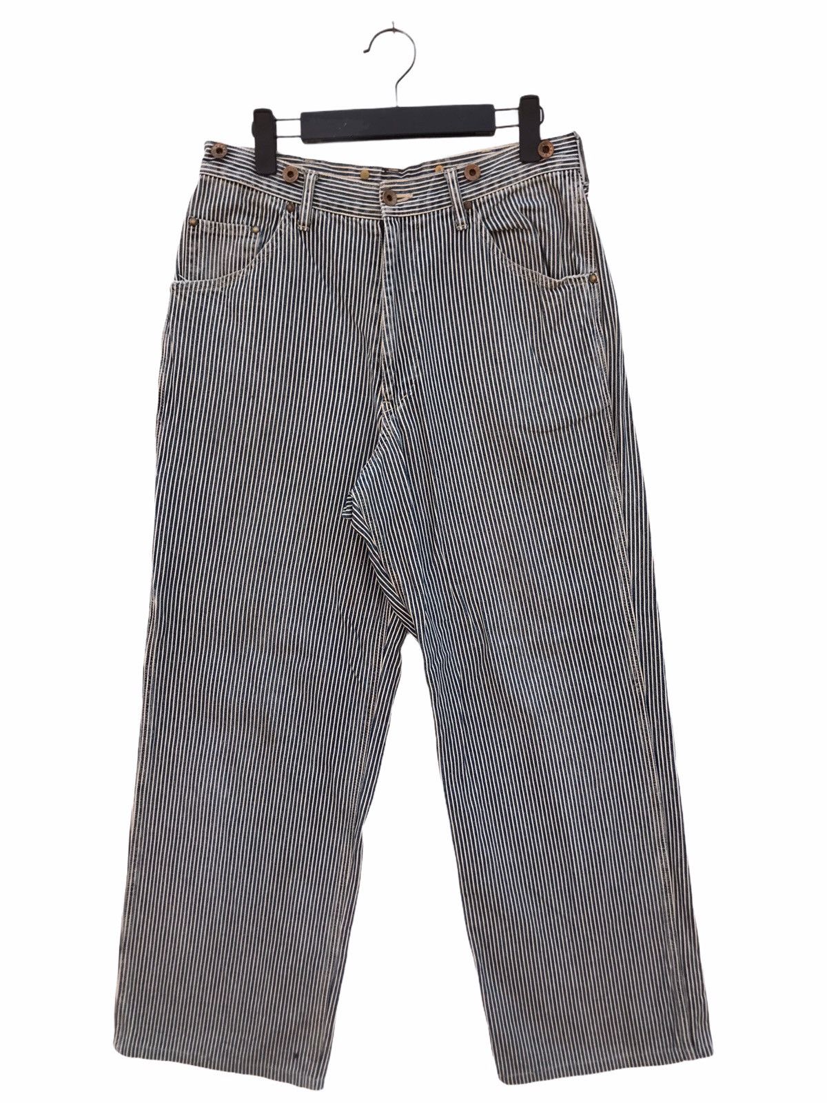 Japanese Brand Vintage Carpenter Wabash Design Pant Size US 30 / EU 46 - 4 Thumbnail