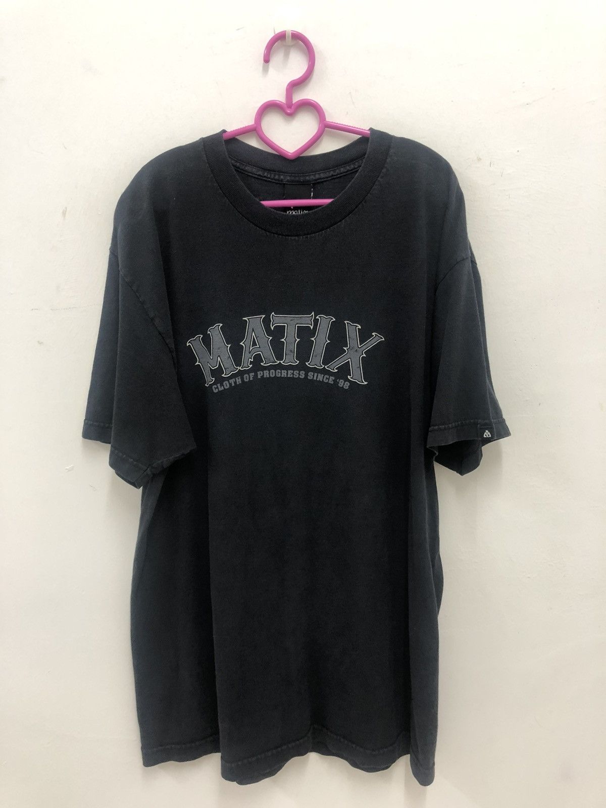 Matix Rare Vintage MATIX Cloth Of Progress Since 98 Spell Out Tee Size US L / EU 52-54 / 3 - 1 Thumbnail