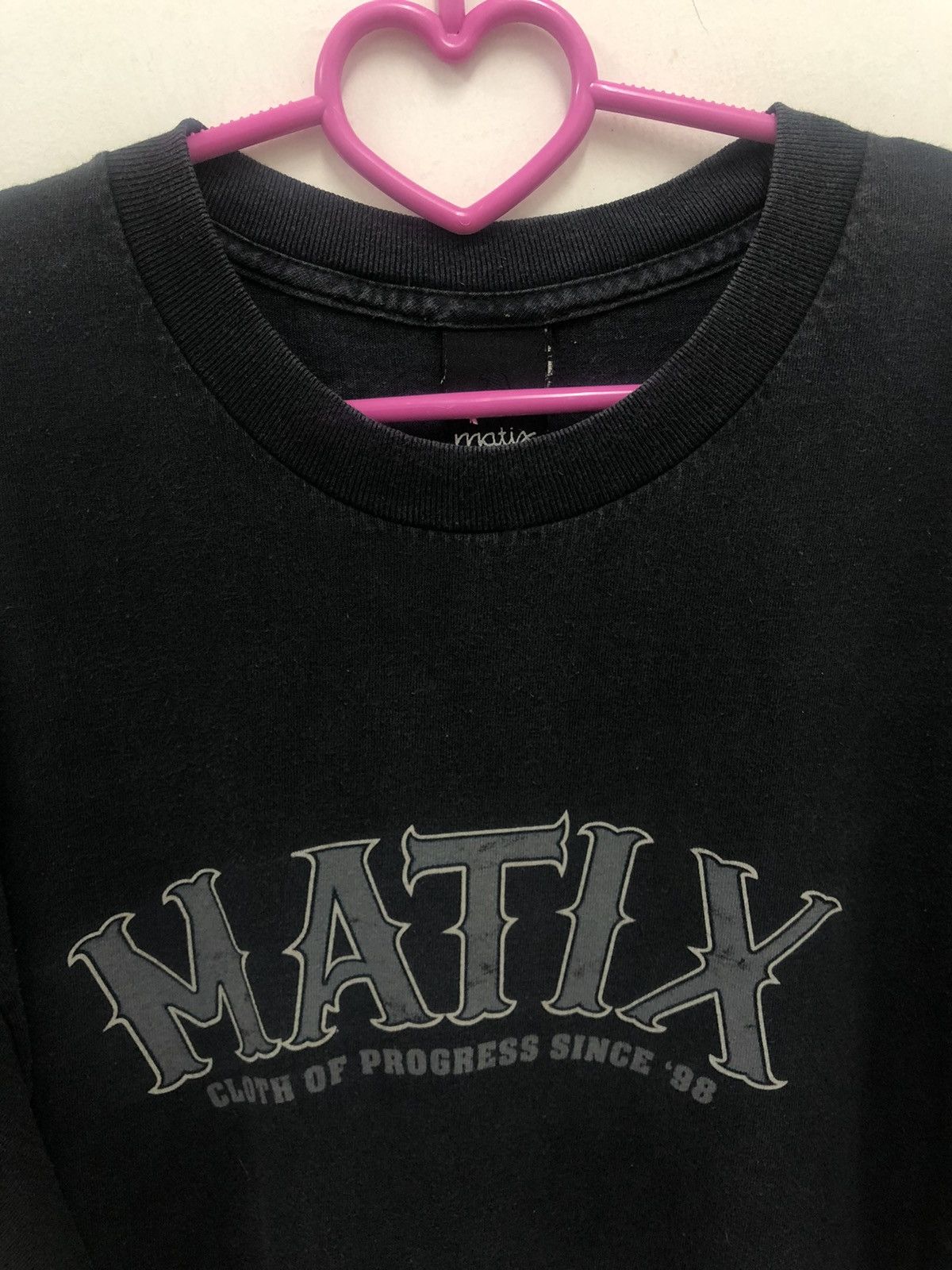 Matix Rare Vintage MATIX Cloth Of Progress Since 98 Spell Out Tee Size US L / EU 52-54 / 3 - 2 Thumbnail