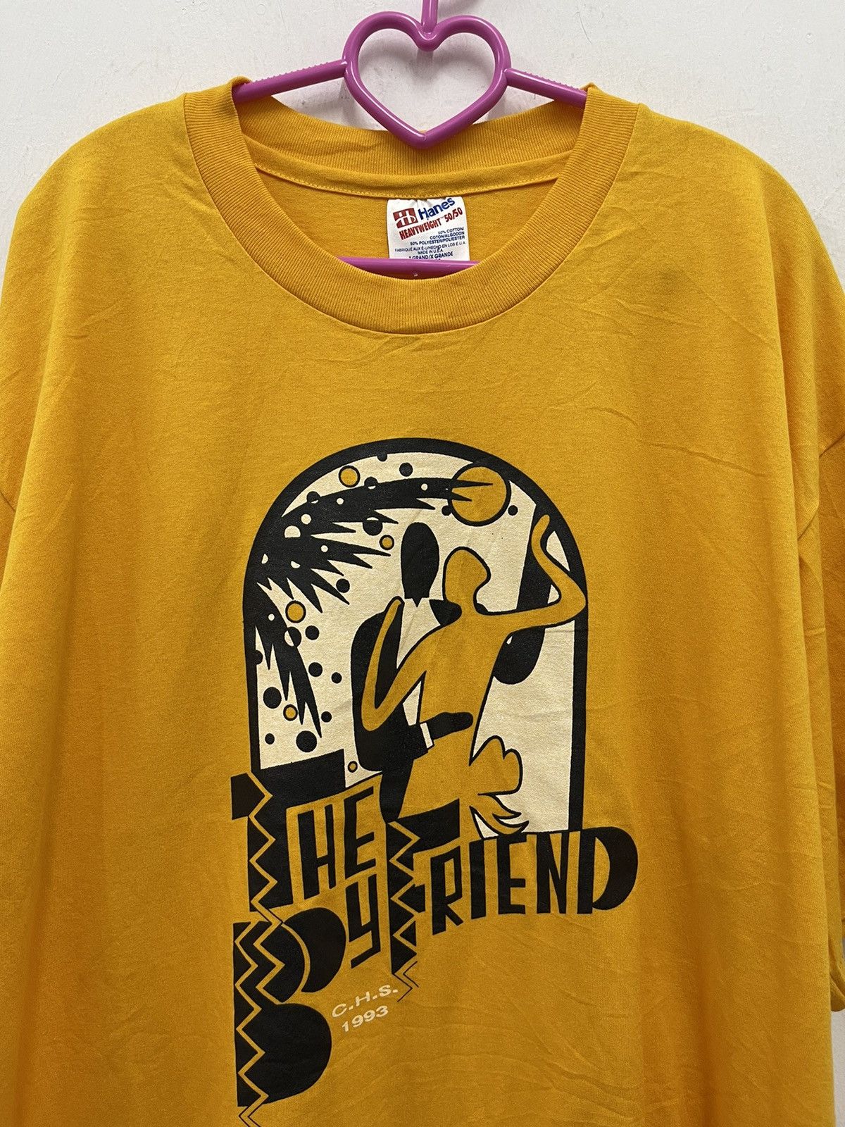 Band Tees Rare 90s Vintage THE BOYFRIEND Shirt Size US XL / EU 56 / 4 - 2 Thumbnail
