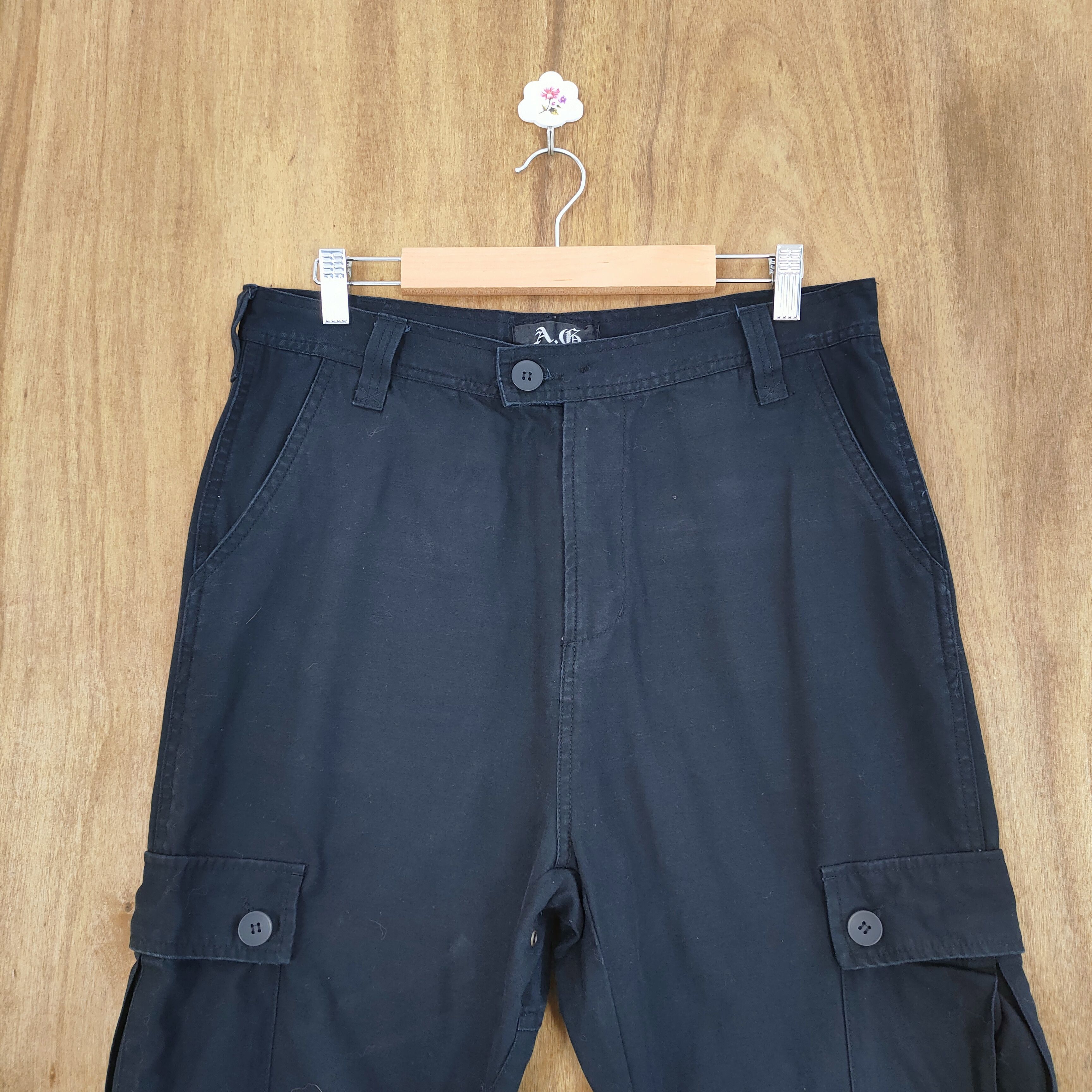 Japanese Brand VINTAGE AG BONDAGE CARGO PANTS Size US 32 / EU 48 - 2 Thumbnail