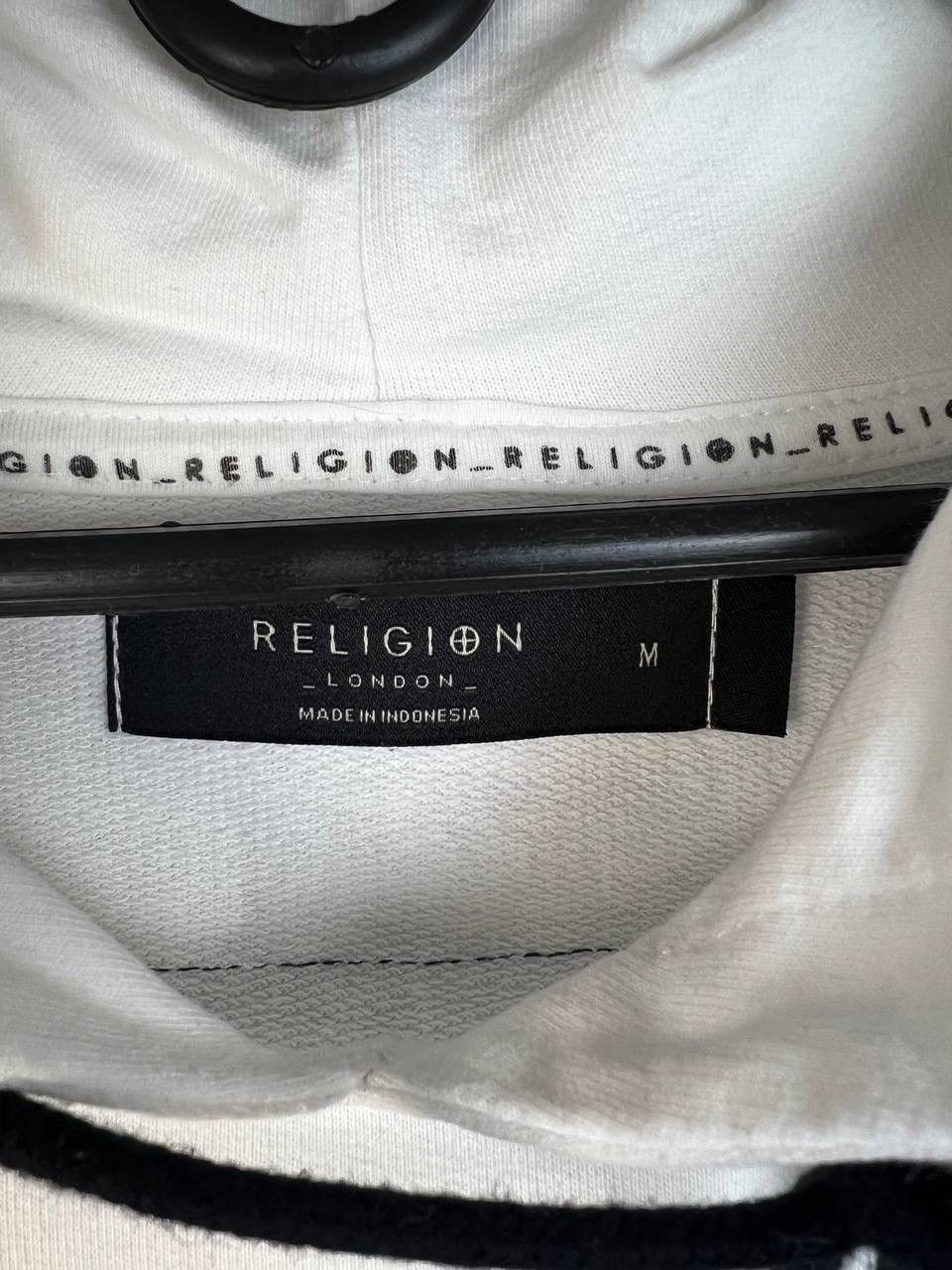 Vintage Religion vintage hoodie size M Size US M / EU 48-50 / 2 - 2 Thumbnail