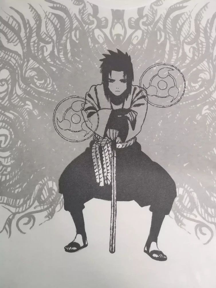 Anime Vintage Y2K Naruto Shippuden Japan Anime Tee Sasuke Akira Size US XL / EU 56 / 4 - 2 Thumbnail