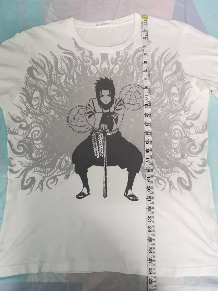 Anime Vintage Y2K Naruto Shippuden Japan Anime Tee Sasuke Akira Size US XL / EU 56 / 4 - 5 Thumbnail