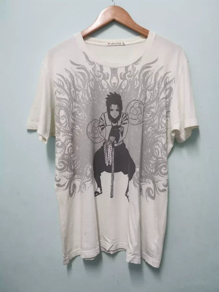 Anime Vintage Y2K Naruto Shippuden Japan Anime Tee Sasuke Akira Size US XL / EU 56 / 4 - 1 Thumbnail