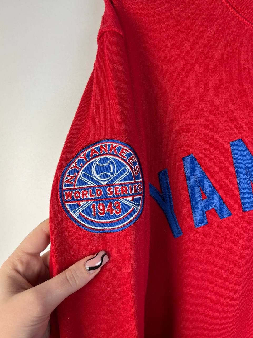 Vintage New York Yankees vintage sweatshirt size L Size US L / EU 52-54 / 3 - 6 Thumbnail