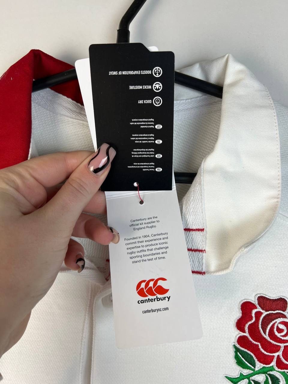 Vintage Conterbury England Rugby vintage t-shirt size L Size US M / EU 48-50 / 2 - 7 Thumbnail