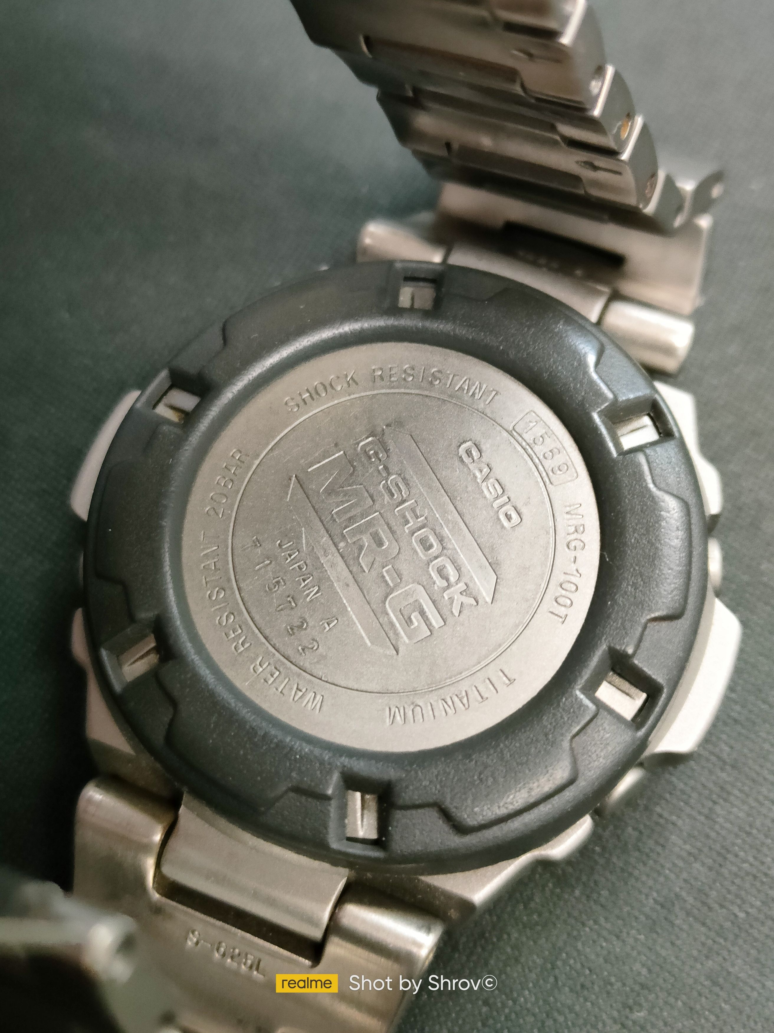 Casio G-SHOCK MRG MR-G MRG-100T RARE VINTAGE FULLY TITANIUM Size ONE SIZE - 3 Thumbnail