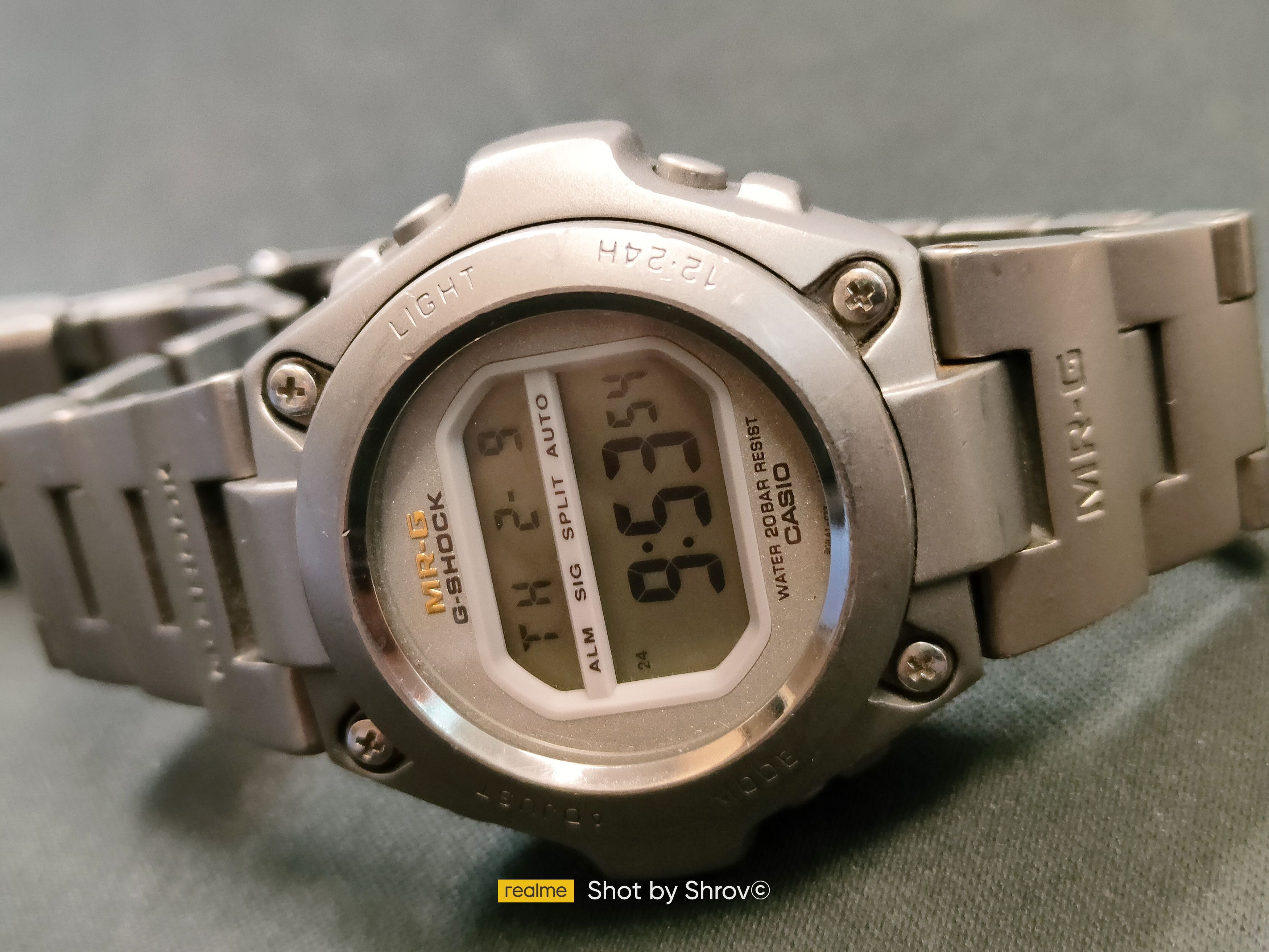Casio G-SHOCK MRG MR-G MRG-100T RARE VINTAGE FULLY TITANIUM Size ONE SIZE - 5 Thumbnail