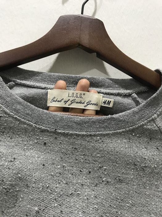 H&m logg hot sale sweatshirt