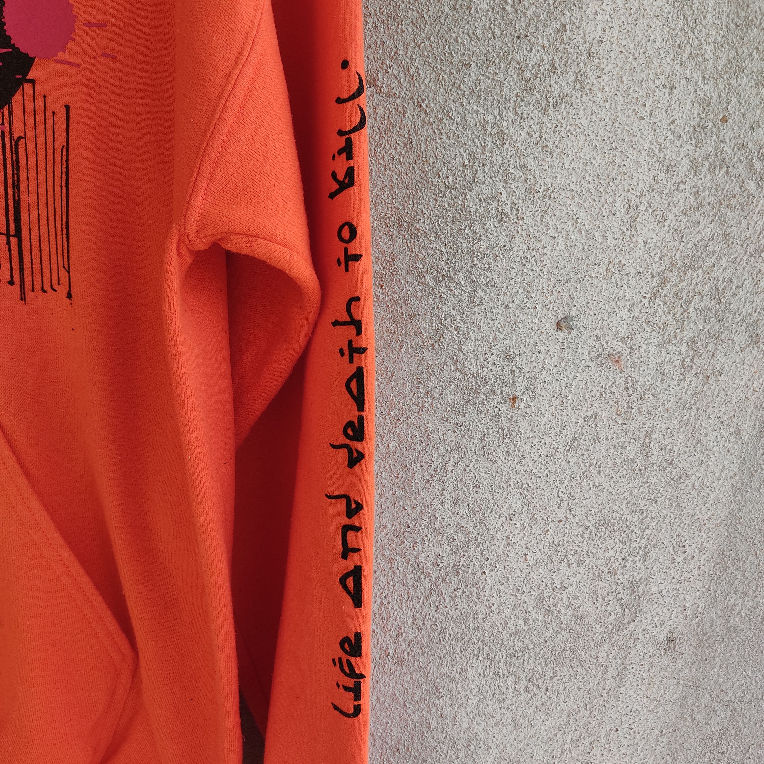 Designer × Gildan Oledickfoggy Big Logo Orange Hoodie Size US M / EU 48-50 / 2 - 8 Thumbnail