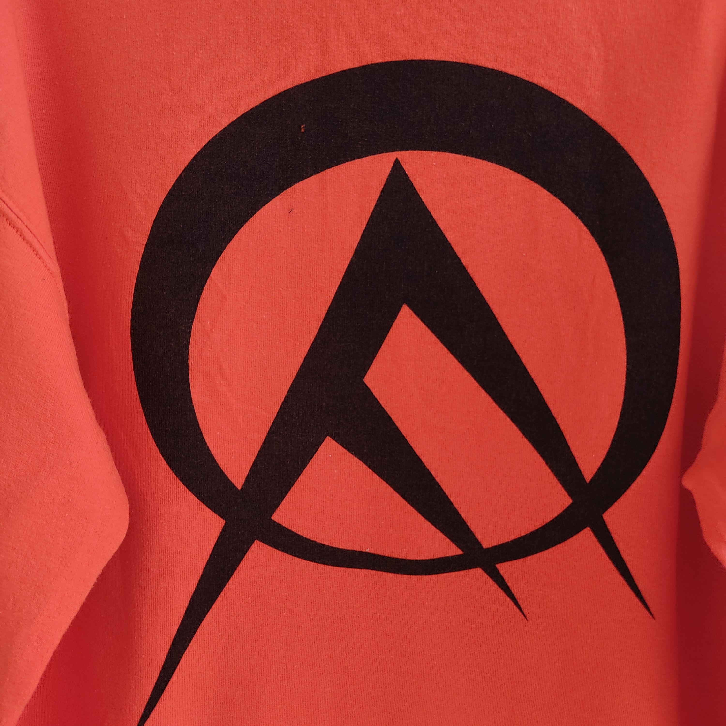 Designer × Gildan Oledickfoggy Big Logo Orange Hoodie Size US M / EU 48-50 / 2 - 11 Thumbnail
